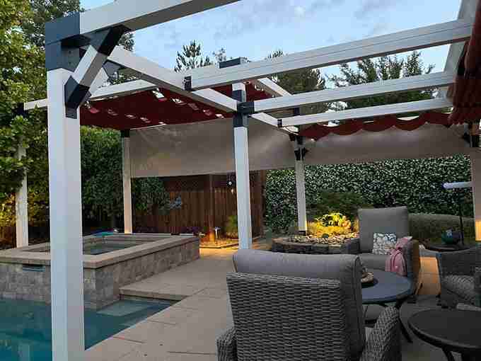 17 Covered Pergola Patio Ideas to Transform Your Outdoor Space 11