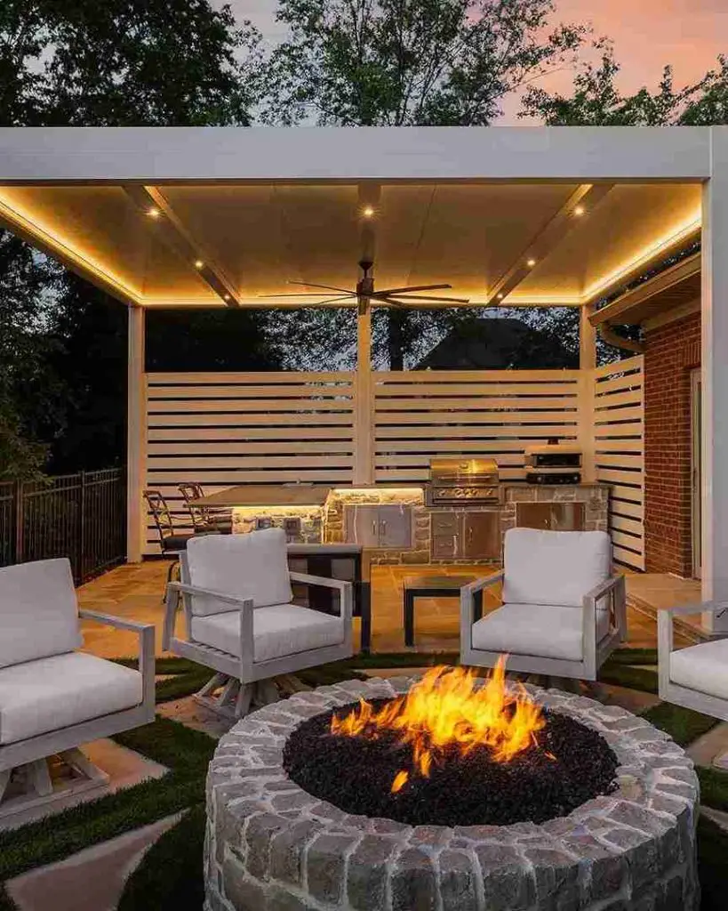 17 Covered Pergola Patio Ideas to Transform Your Outdoor Space 6