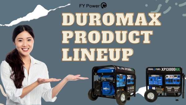DuroMax Generators Product Lineup