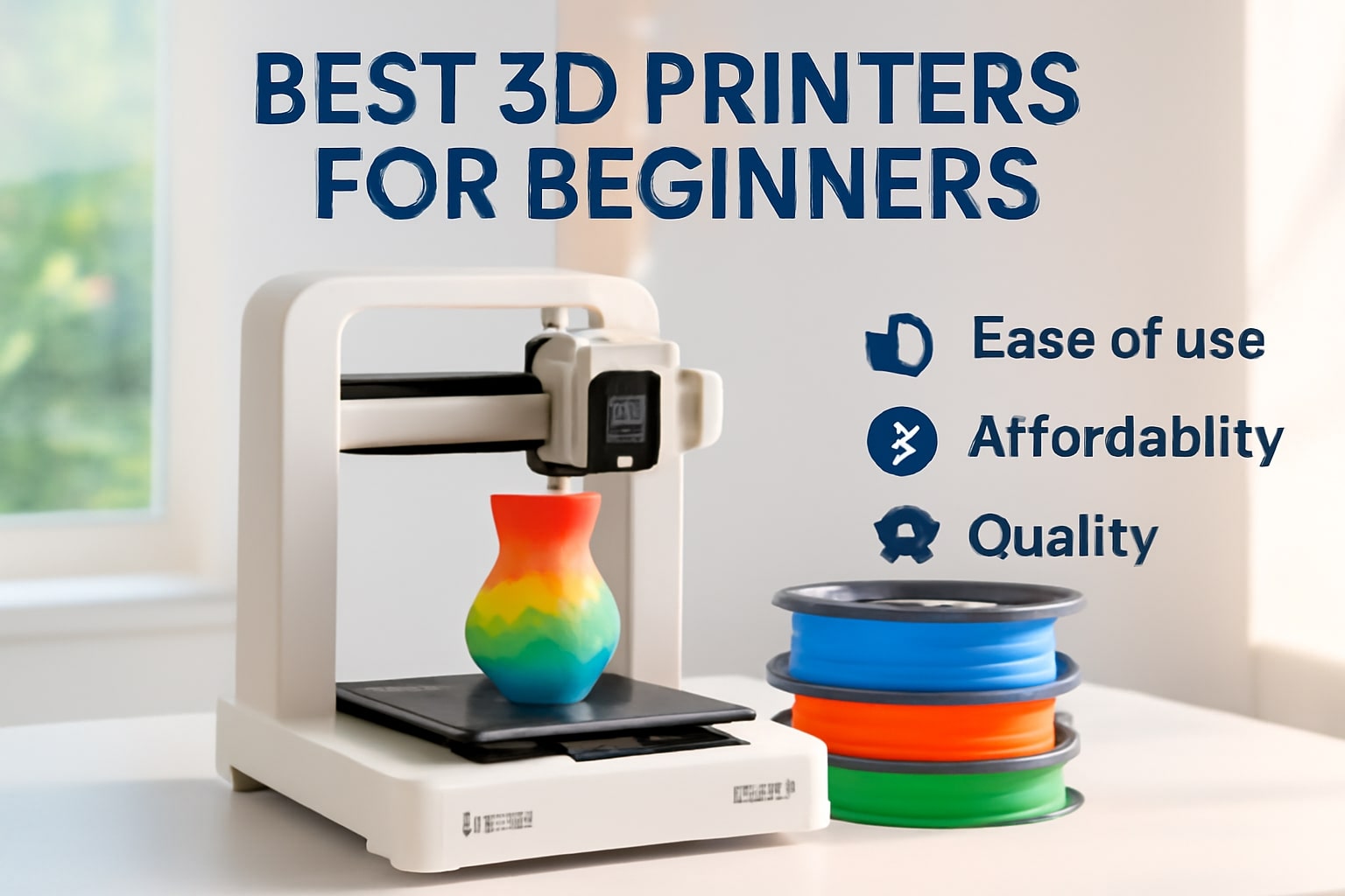 Best 3D Printers for Beginners 2026: Top 10 Easy Models
