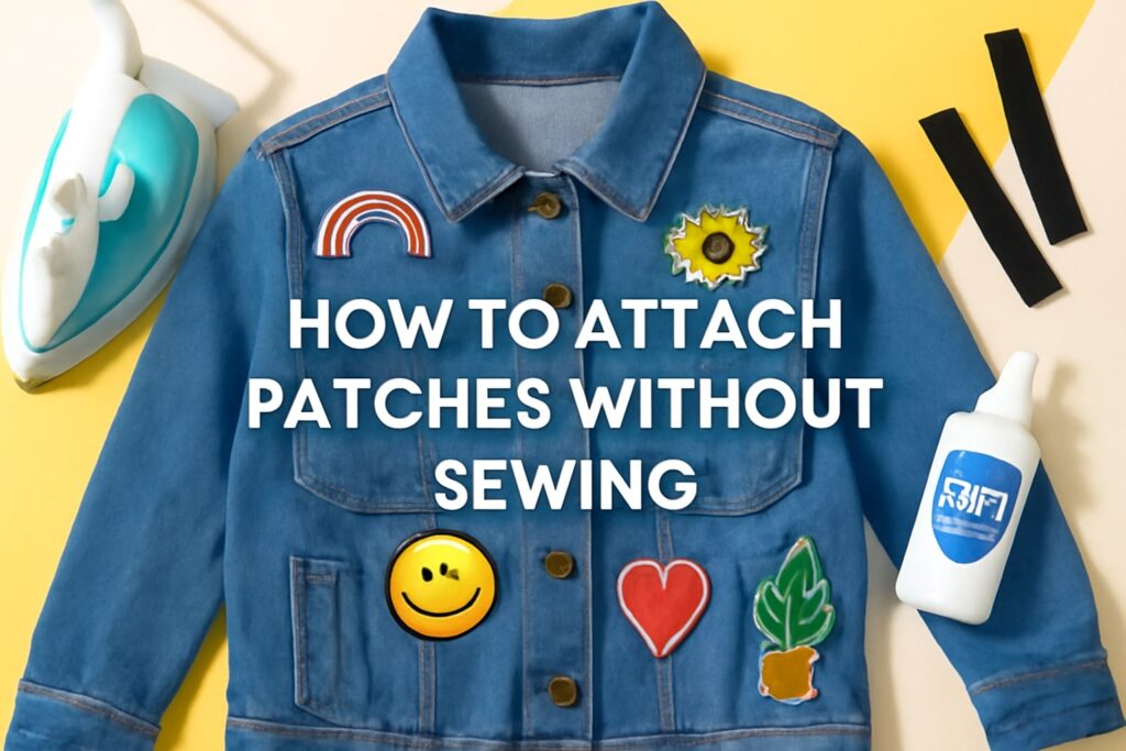 How to Attach Patches Without Sewing