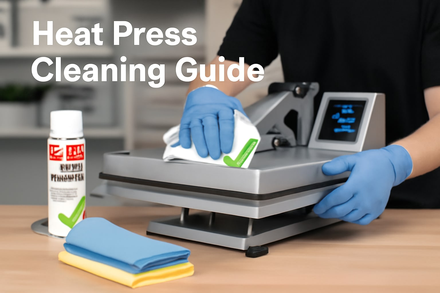 How to Clean a Heat Press | Expert Cleaning Guide | 2026