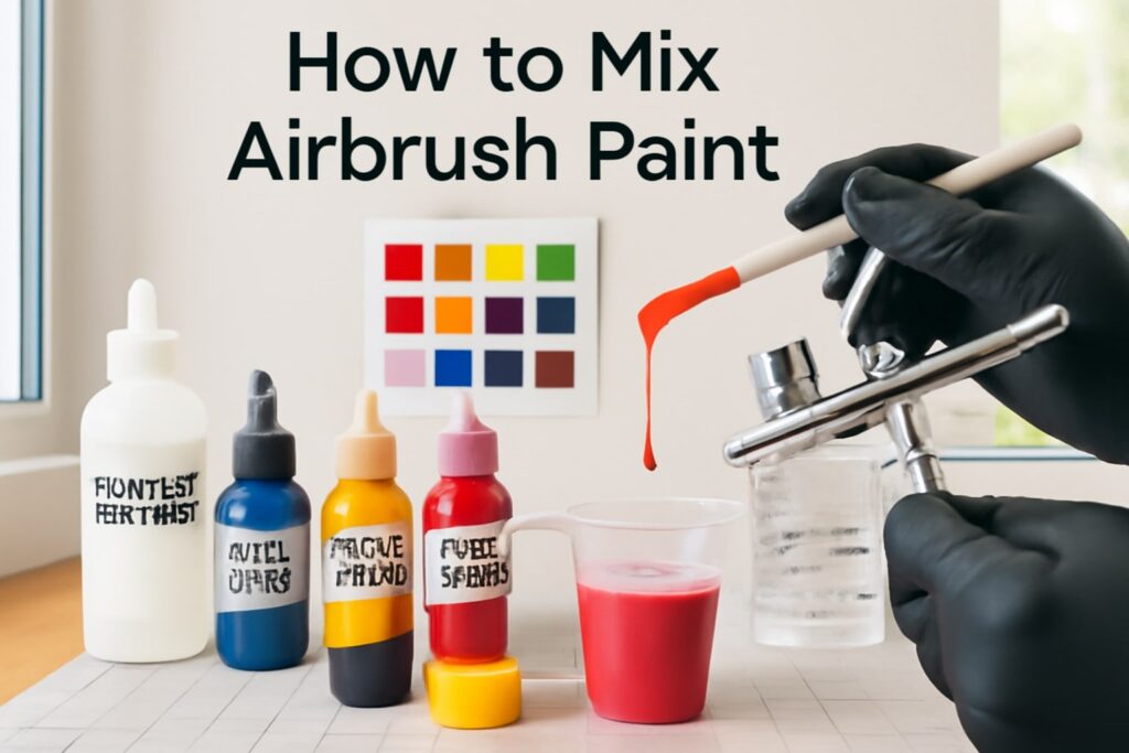 How to Mix Airbrush Paint