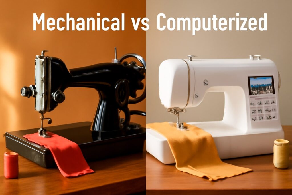 Mechanical vs Computerized Sewing Machin