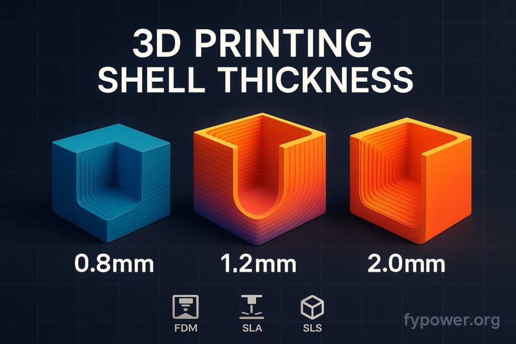 3D Printing Shell Thickness Guide