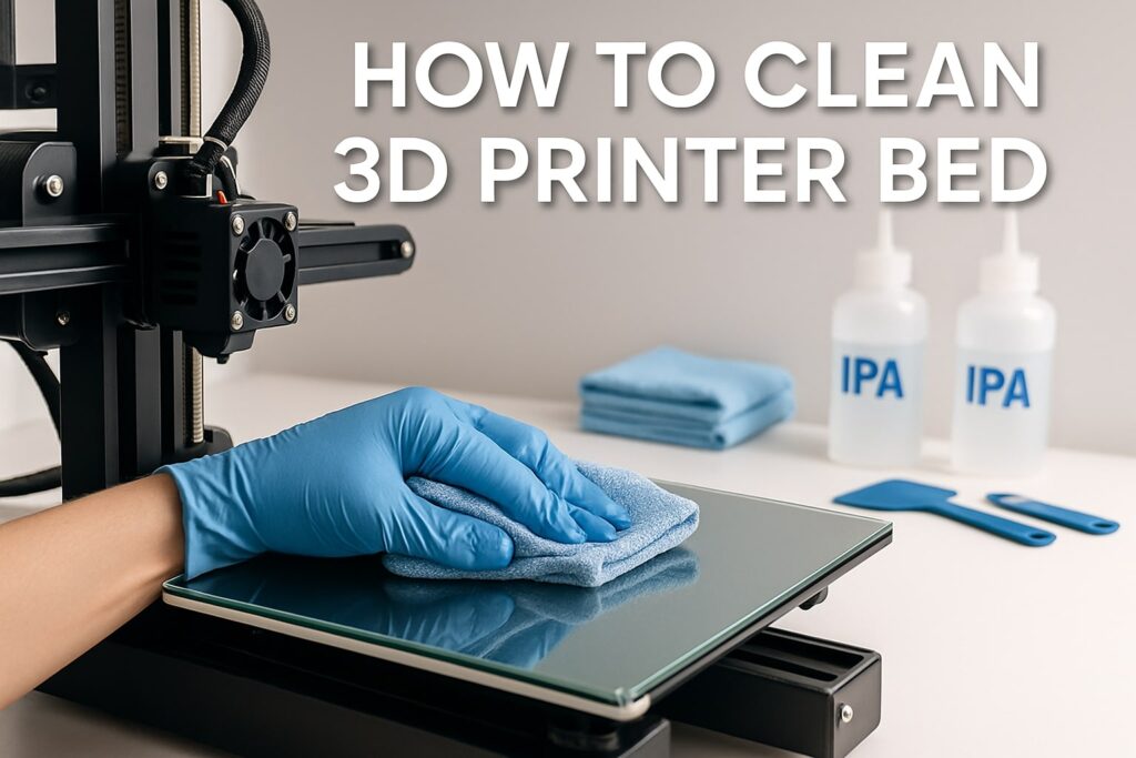 How to Clean 3D Printer Bed
