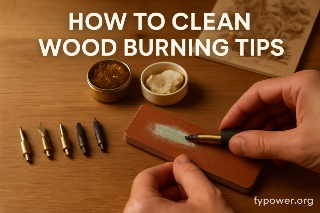 How to Clean Wood Burning Tips