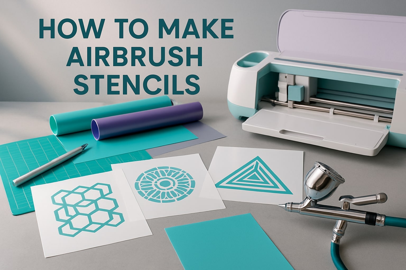 How to Make Airbrush Stencil – 4 DIY Methods & Pro Tips