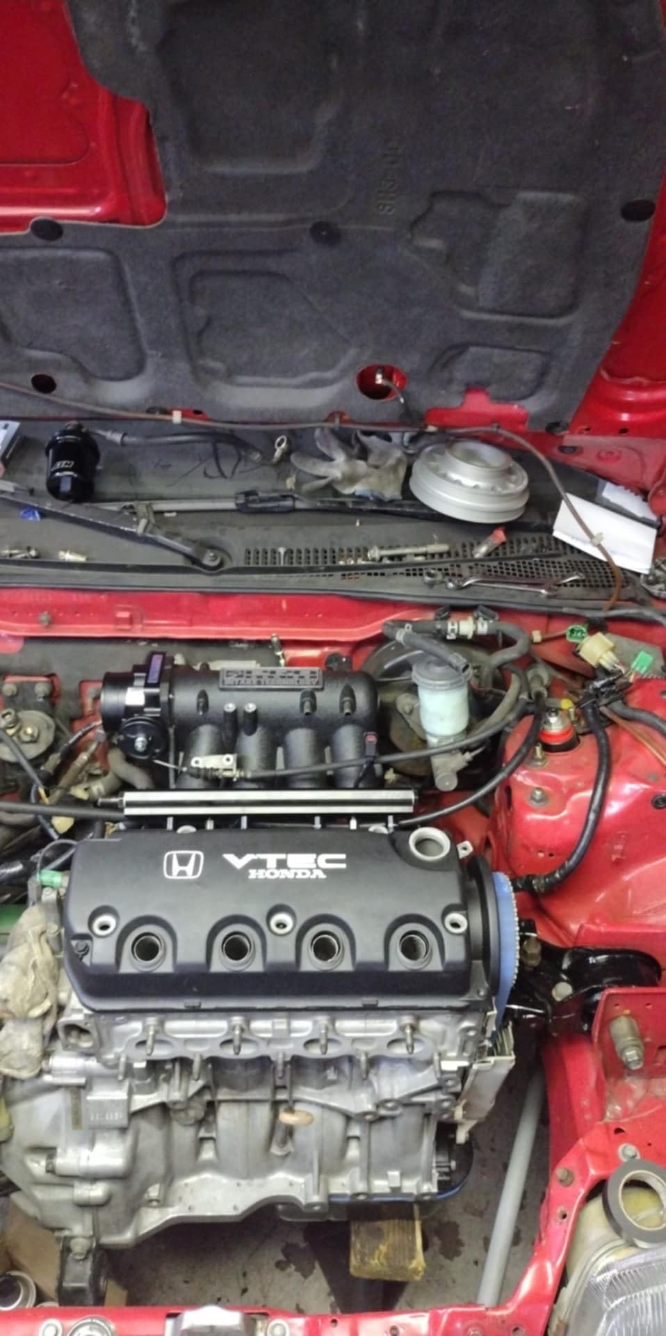 AEM 25-300BK Black High Volume Adjustable Fuel Pressure Regulator - Customer Photo 4