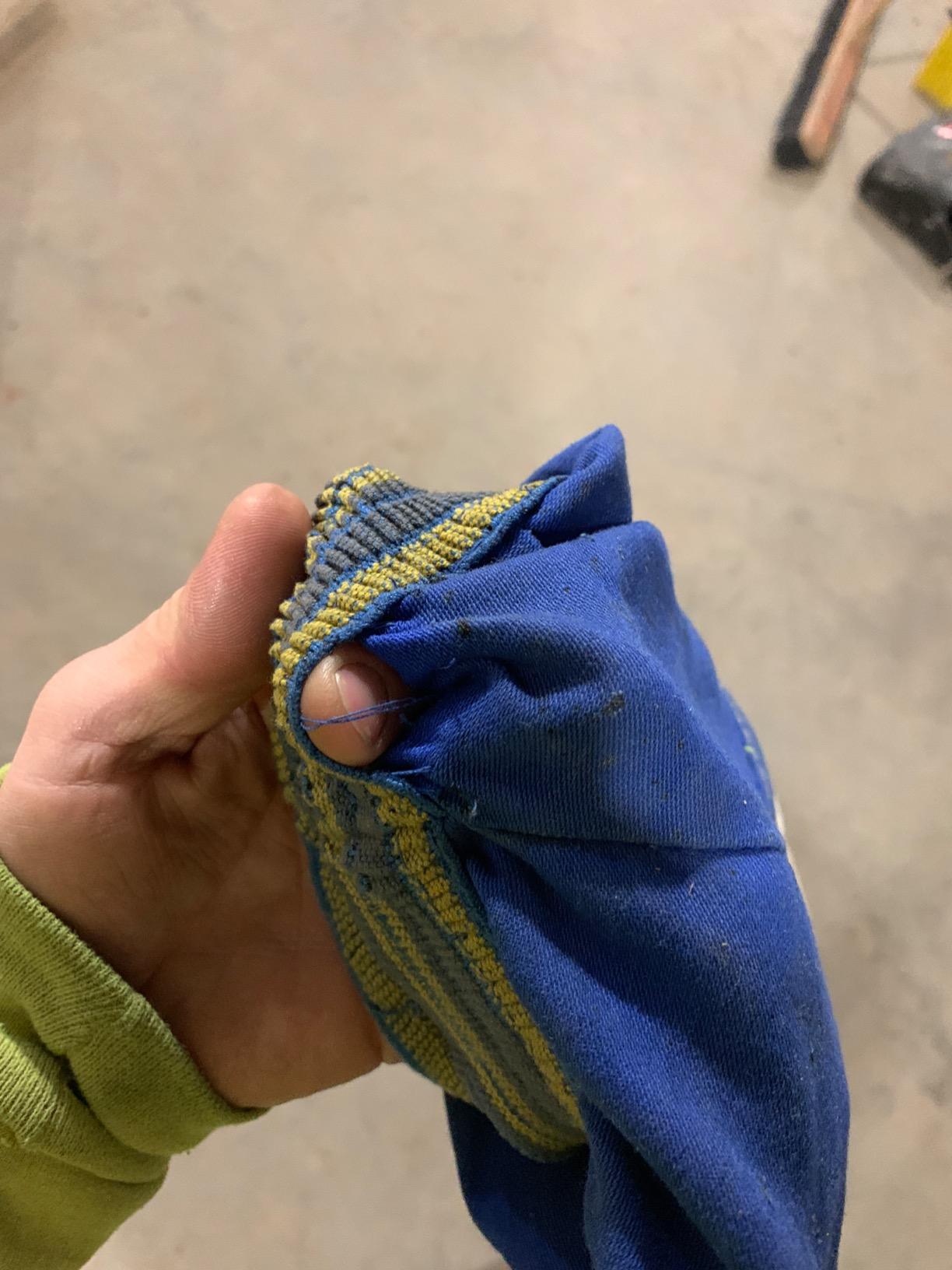 Tillman 9215 Goatskin/FR Leather Goatskin & Cotton Protective Welding Sleeves, 1 Pair,White - Customer Photo 1