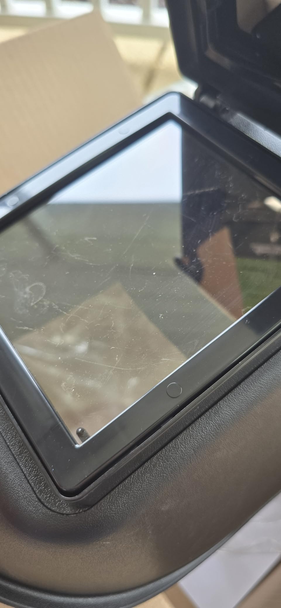 Forney 55672 Welding Helmet, Bandit III Flip Front, Shade-10, Black, Medium - Customer Photo 2