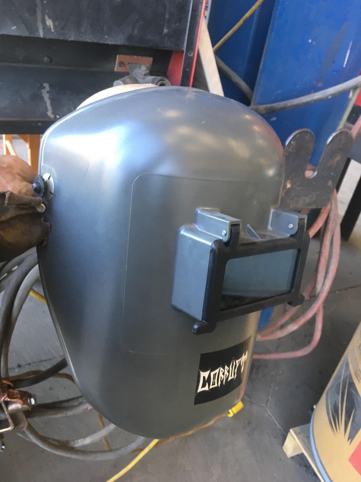 Fibre-Metal by Honeywell Tigerhood Classic Thermoplastic Welding Helmet, Gray (906GY) - Customer Photo 3