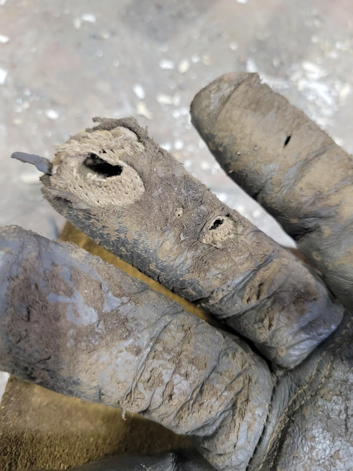 Revco Industries BM88L BSX BM88 Extreme Pig Skin MIG Welding Gloves, Large - Customer Photo 2