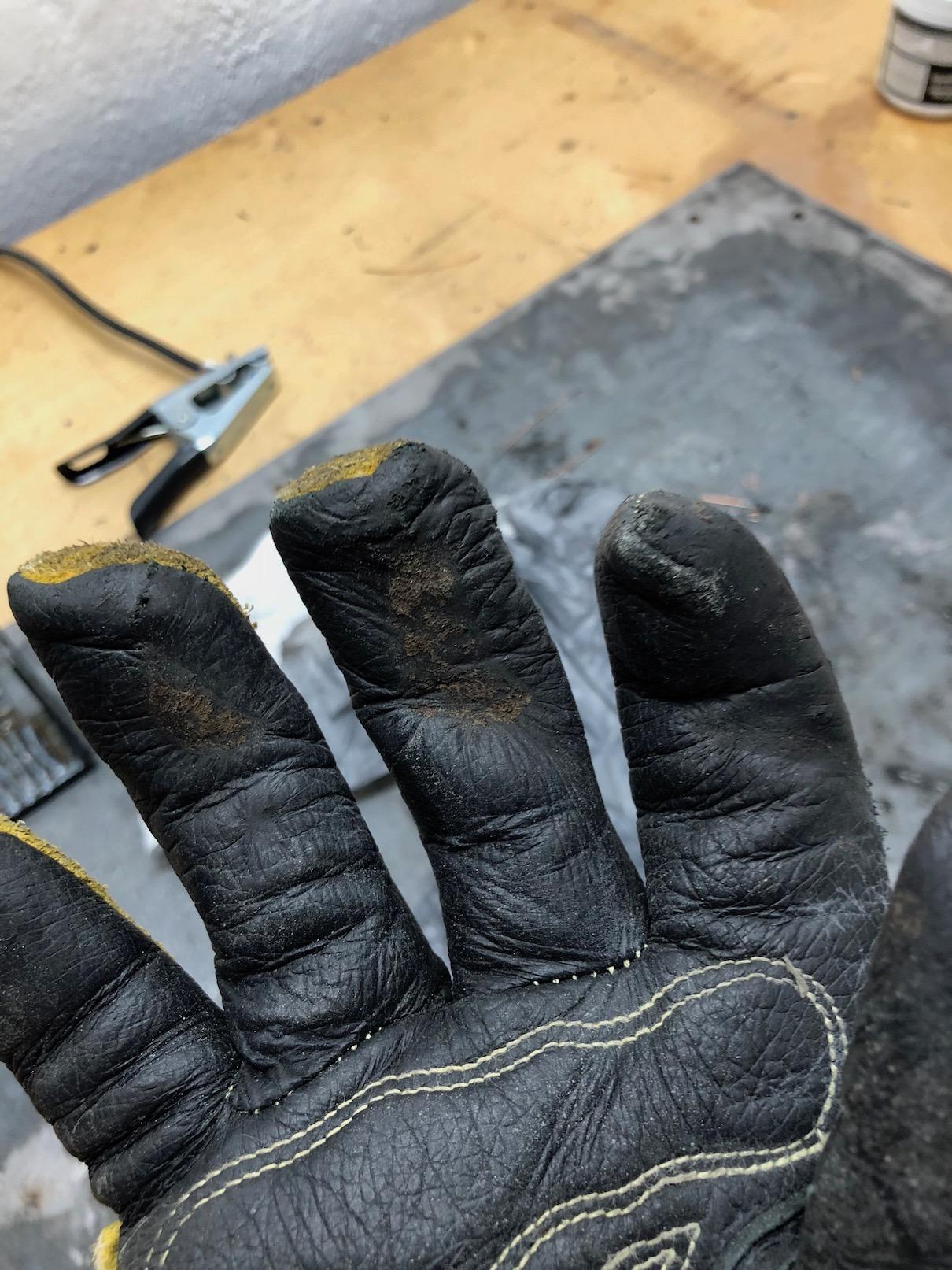 Revco Industries BM88L BSX BM88 Extreme Pig Skin MIG Welding Gloves, Large - Customer Photo 4