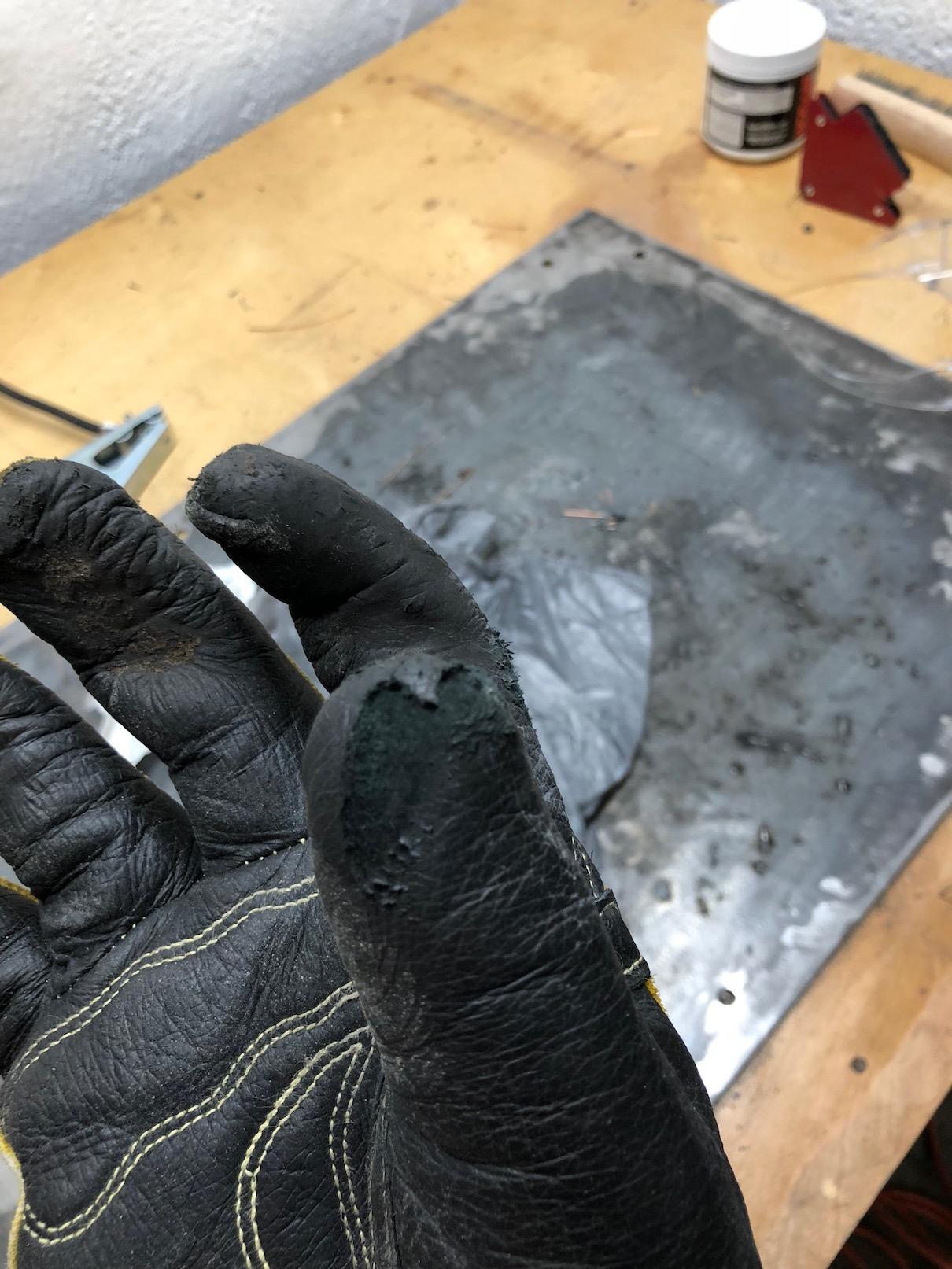 Revco Industries BM88L BSX BM88 Extreme Pig Skin MIG Welding Gloves, Large - Customer Photo 5