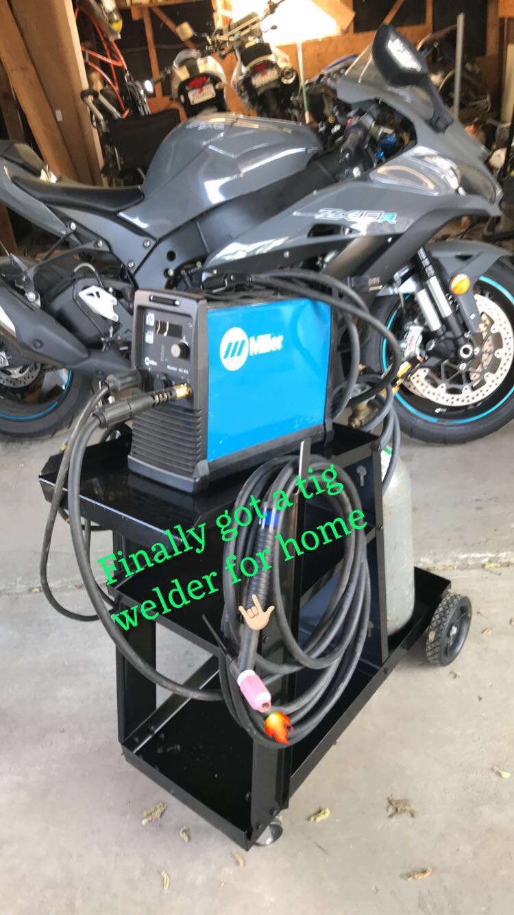 100 lb. Capacity Welding Cart HFJ14 - Customer Photo 1