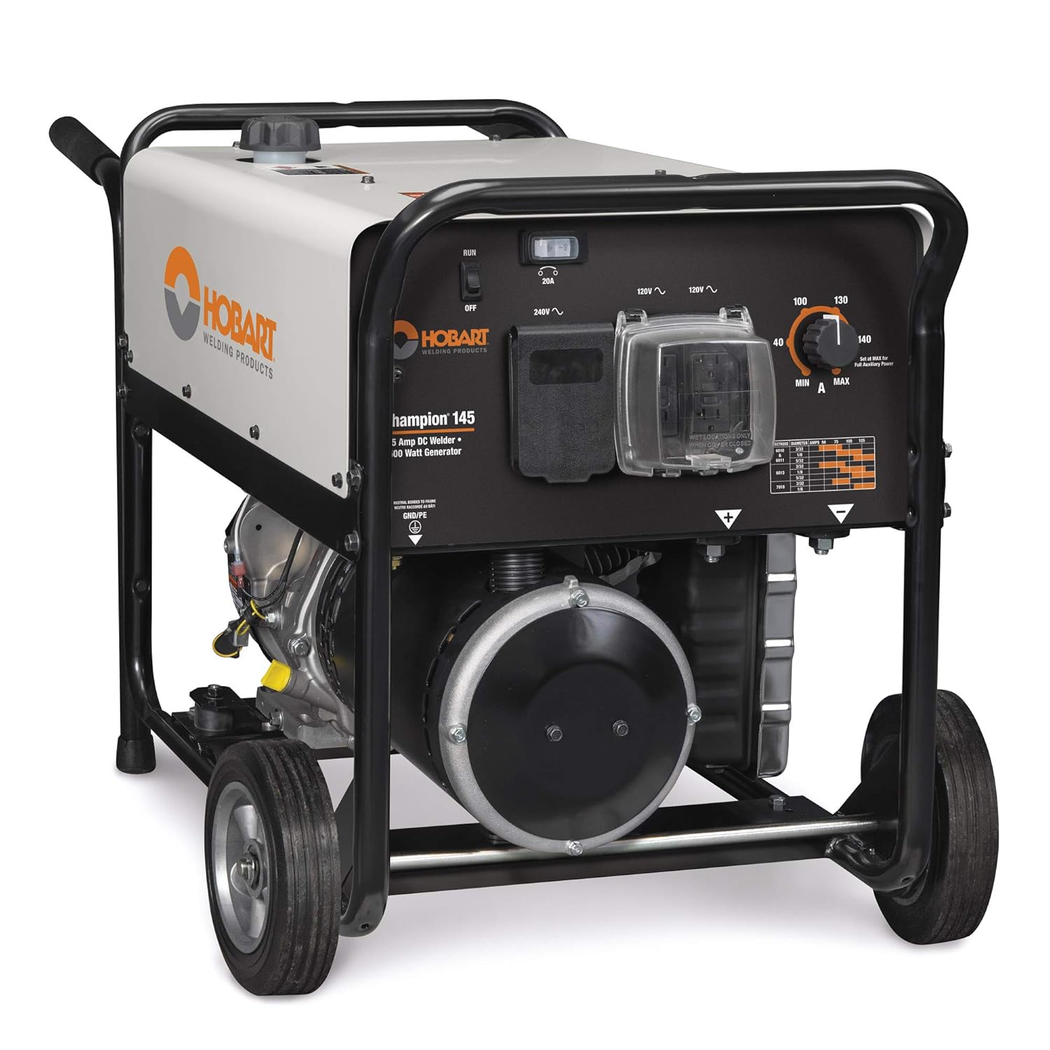 Engine Driven Generator/Welder, 40 to 145 - Hobart