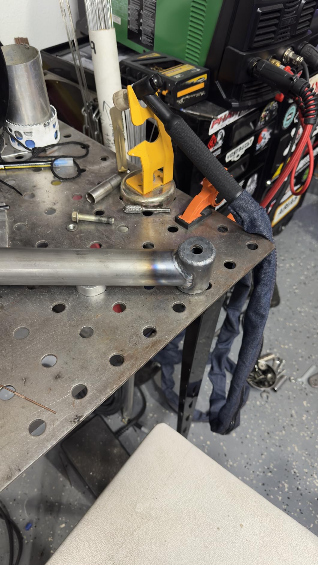 Everlast PowerTIG 210EXT 210Amp Ac Dc Tig Stick Advance Pulse Welder 110/220 Volt Inverter-Based IGBT Technology - Customer Photo 1