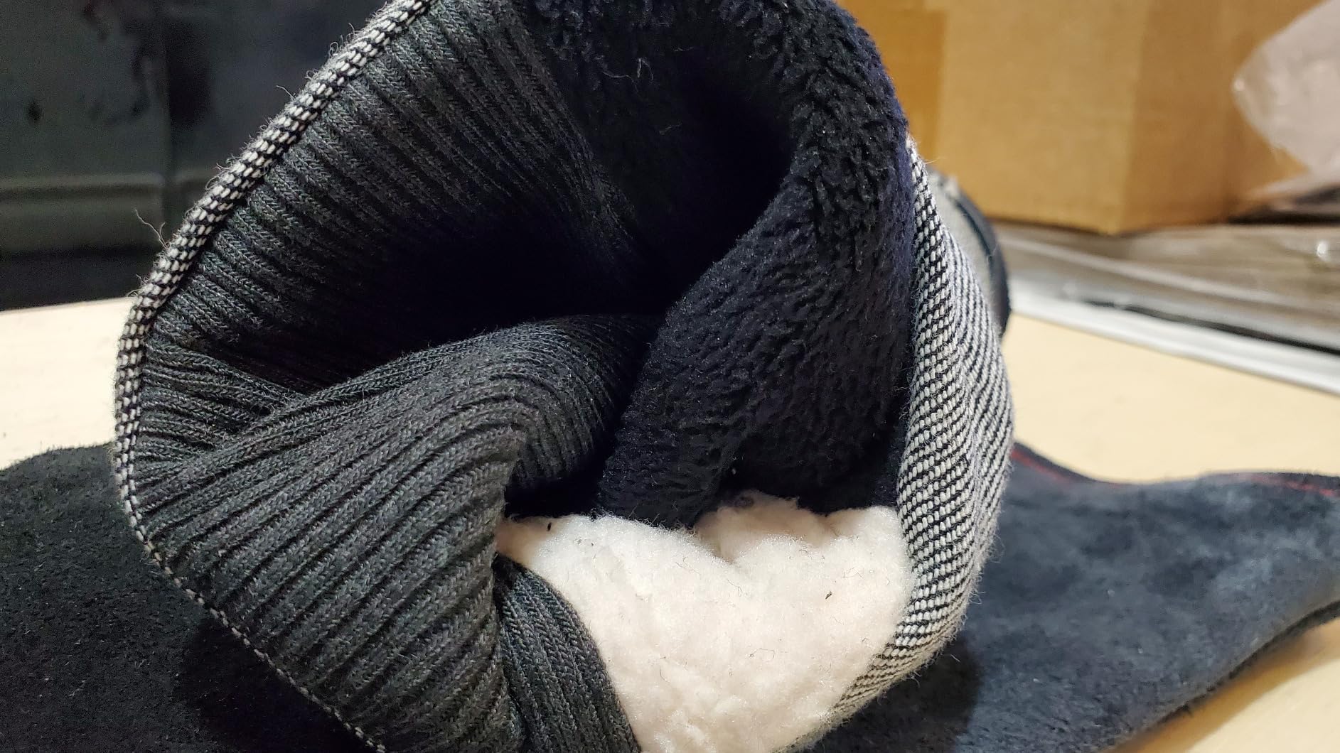 RAPICCA Welding Gloves Fire Heat Resistant: Blue 16IN 932F - Fireproof Leather For Stick Mig Flux-Core Welder Forge Blacksmith Fireplace Wood Stove Fire Pit Grill Oven Furnace Handling Dry Ice - Customer Photo 3