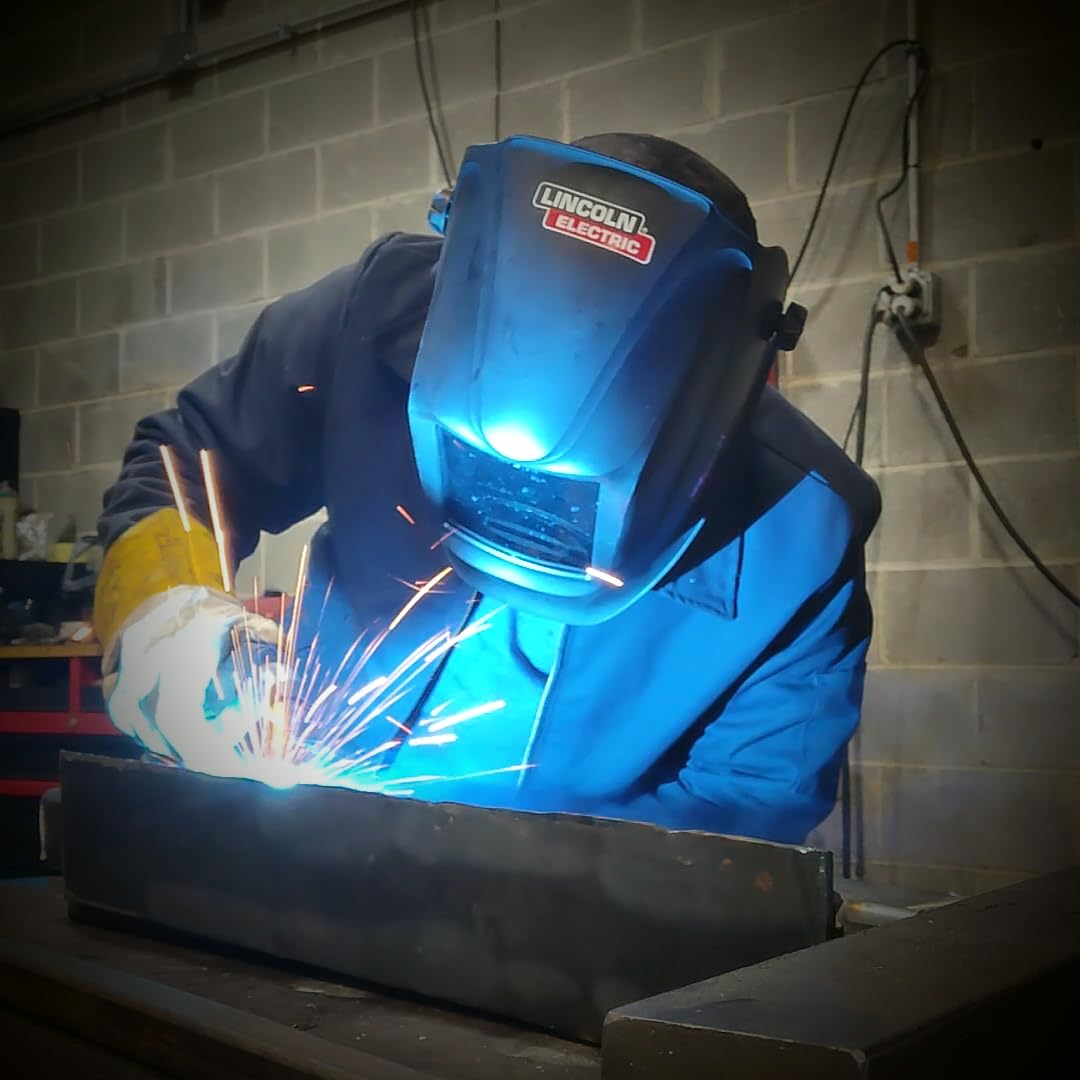 Lincoln Electric Viking Industrial Passive Black Welding Helmet - Customer Photo 2