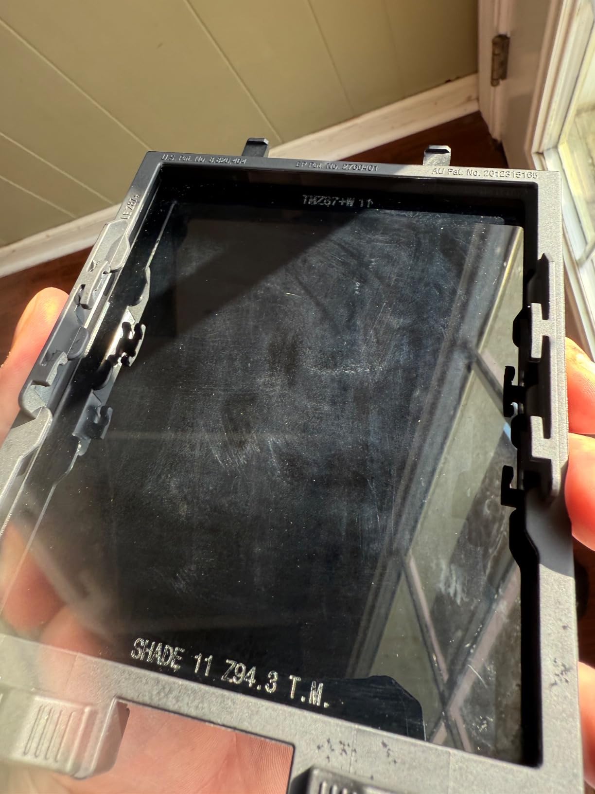 Lincoln Electric Viking Industrial Passive Black Welding Helmet - Customer Photo 5