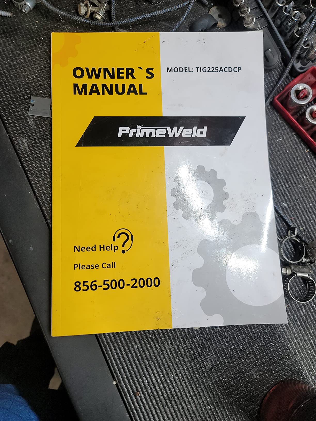 PRIMEWELD TIG225X 225 Amp IGBT AC DC Tig/Stick Welder with Pulse CK17 Flex Torch and Cable - Customer Photo 1