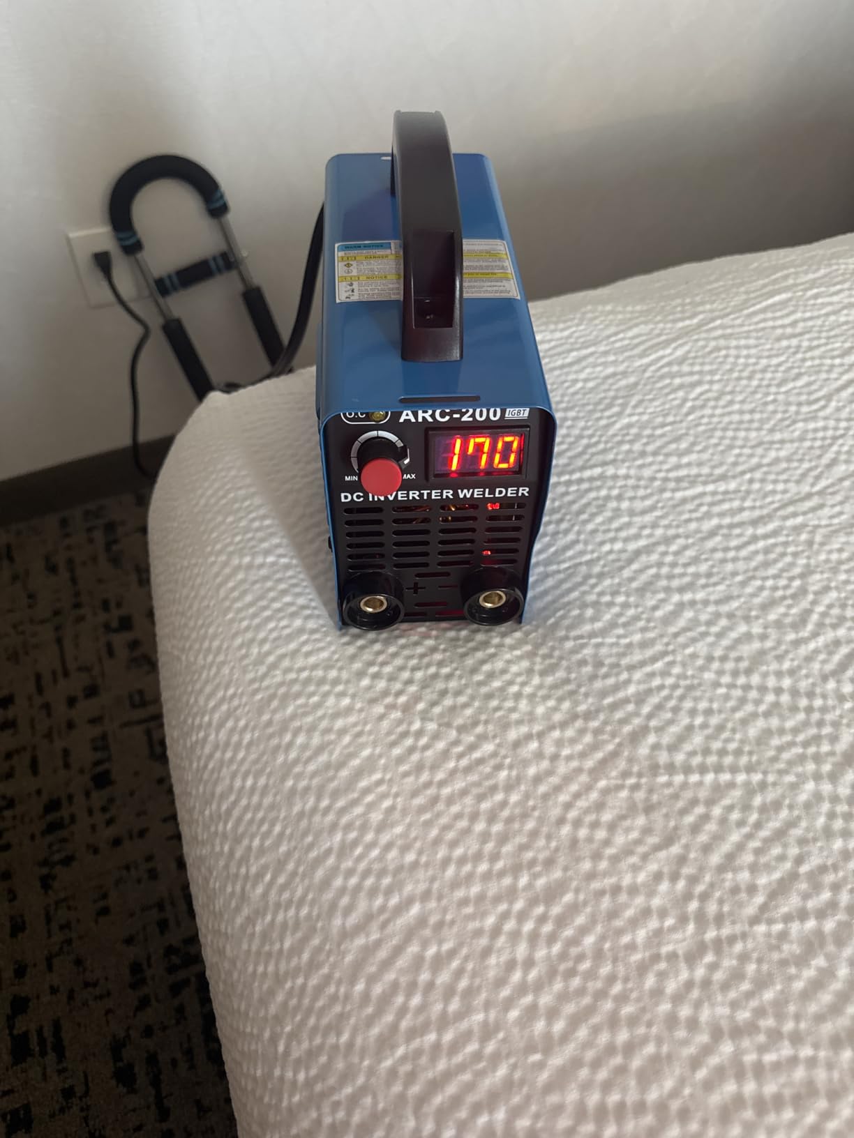 S7 ARC-200 Stick Welder, 110V Portable DC Inverter Welder for Beginners and Home Use, Simple Controls, Anti-Stick Welding Machine for DIY & Repair - Customer Photo 1