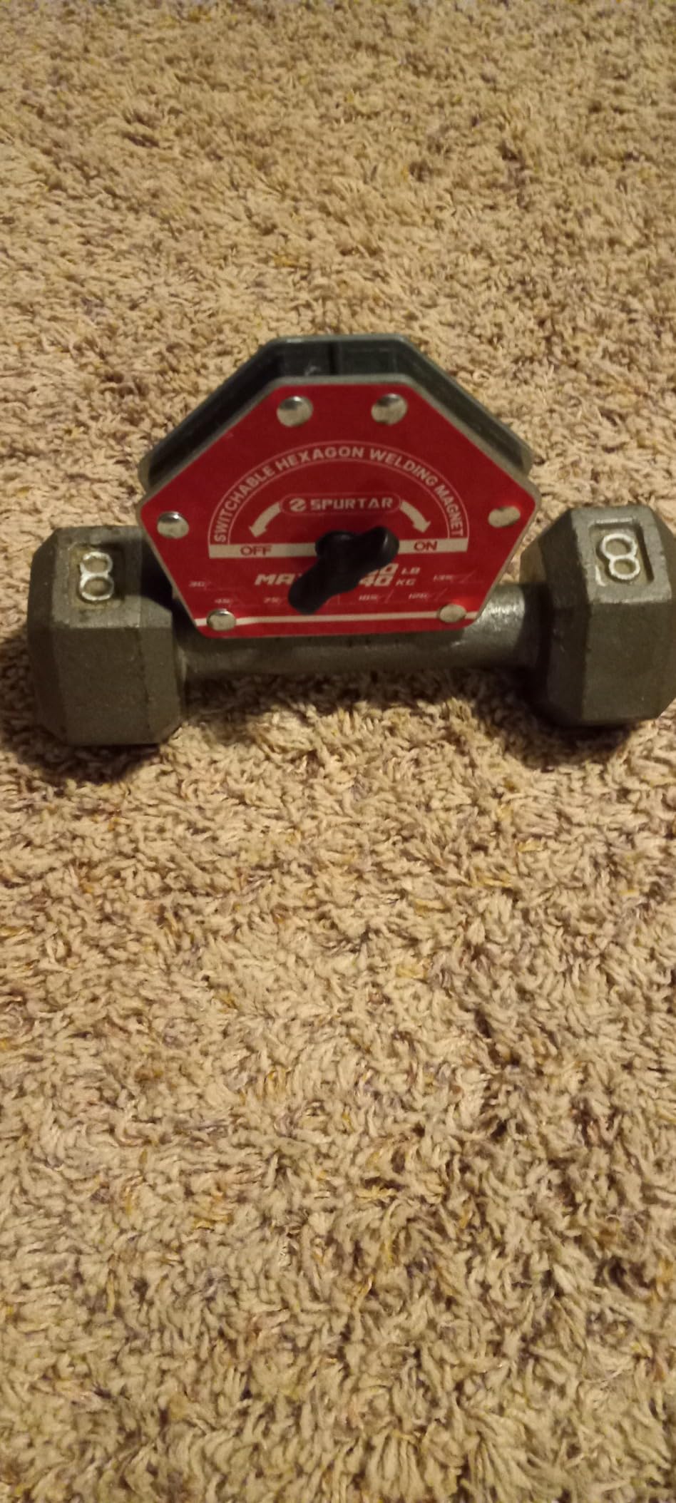 Spurtar Welding Magnets, 25lbs 4Pcs Welding Magnets and Clamps, Strong Magnetic Holder Tools and Accessories 45°, 90°, 135° - Customer Photo 3