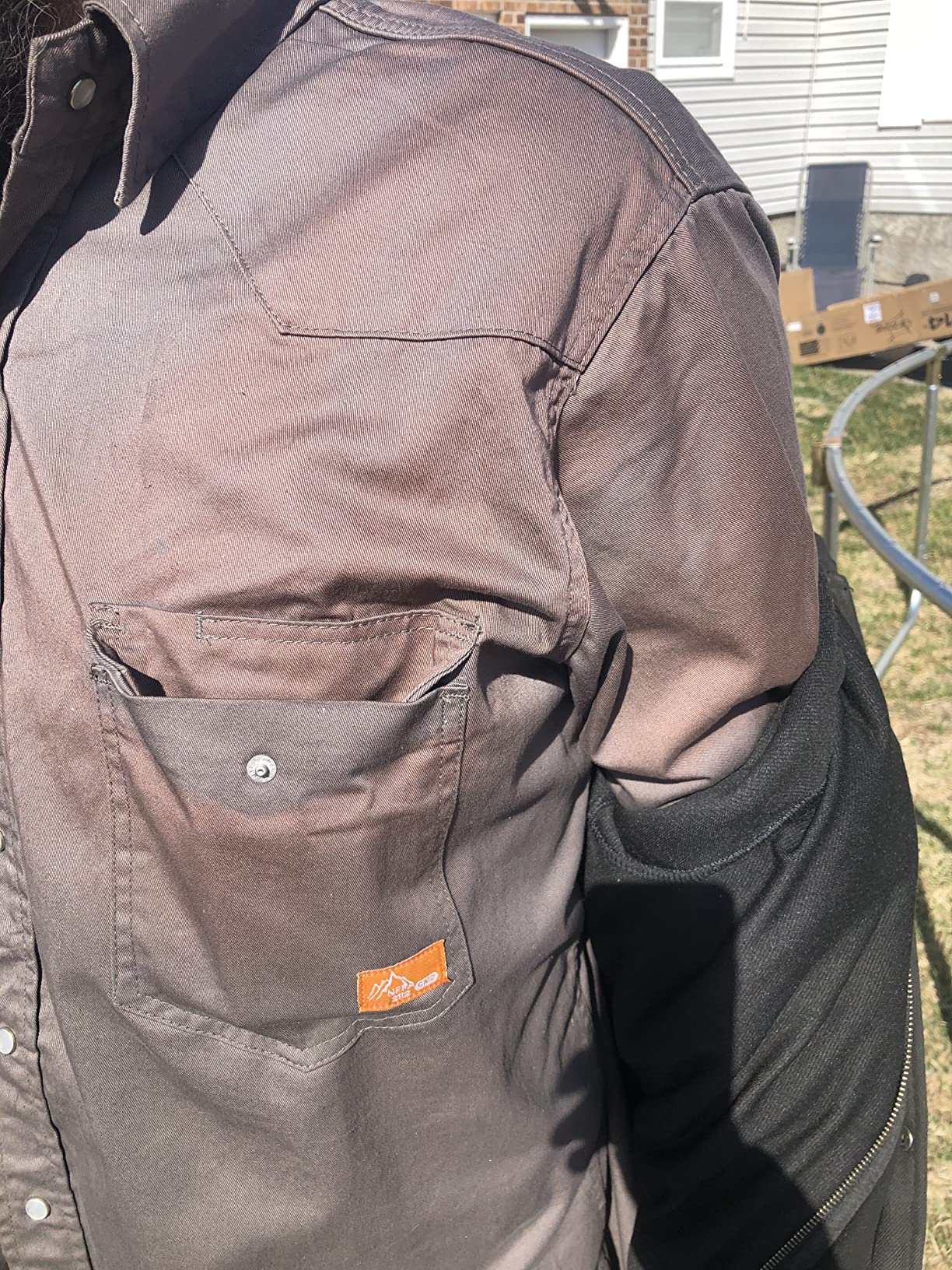 Titicaca FR Shirt Flame Resistant Work Shirt Men's Cotton 7.5oz Welding Shirt - Customer Photo 1