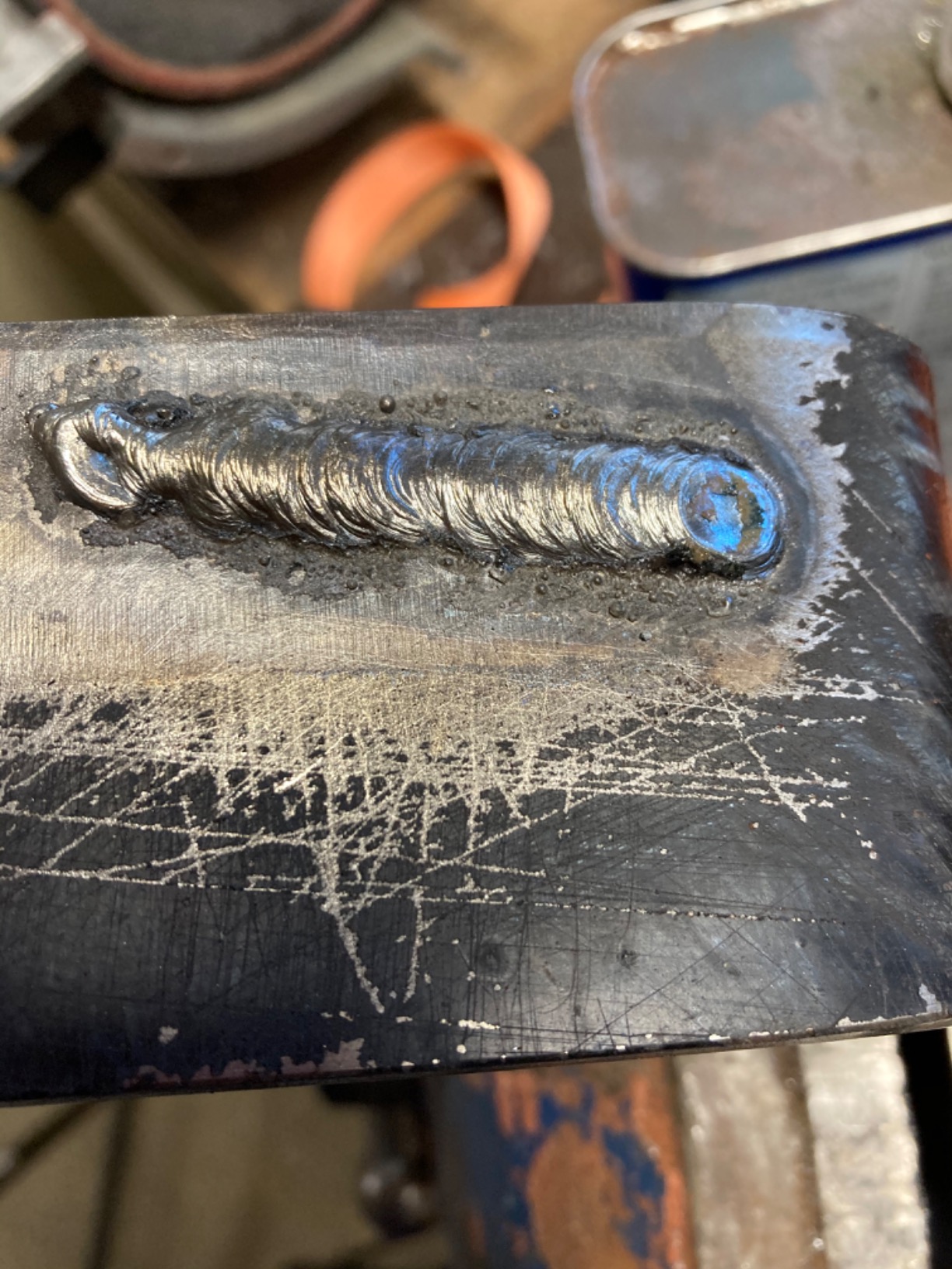 Amico Professional Welding Machine, 200 Amp Stick Arc DC Welder, 80% Duty Cycle, 100~250V Wide Voltage - Customer Photo 2