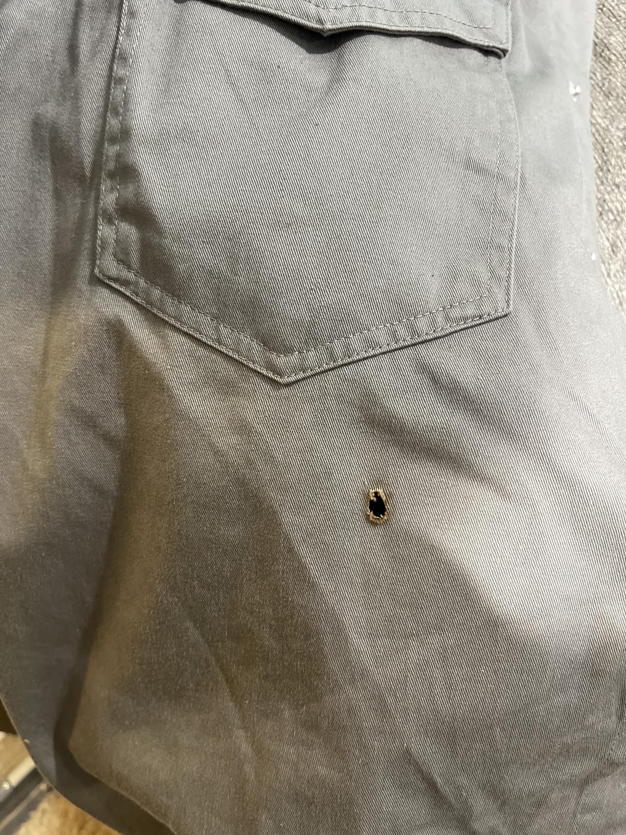 KONRECO FR Shirts for Men Button Down Flame Resistant HRC2 Men's Welding Shirts - Customer Photo 1