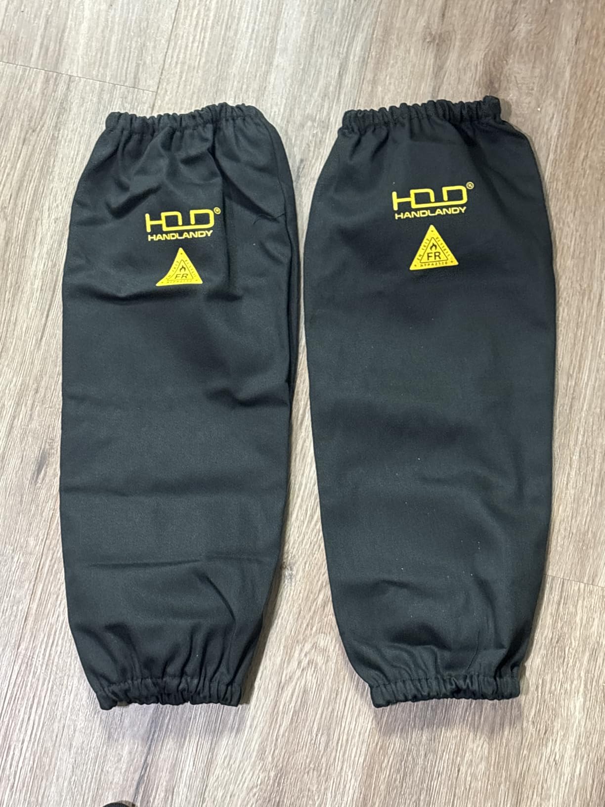 HANDLANDY Flame Resistant Welding Sleeves Arm Protection for Men and Women - Customer Photo 1