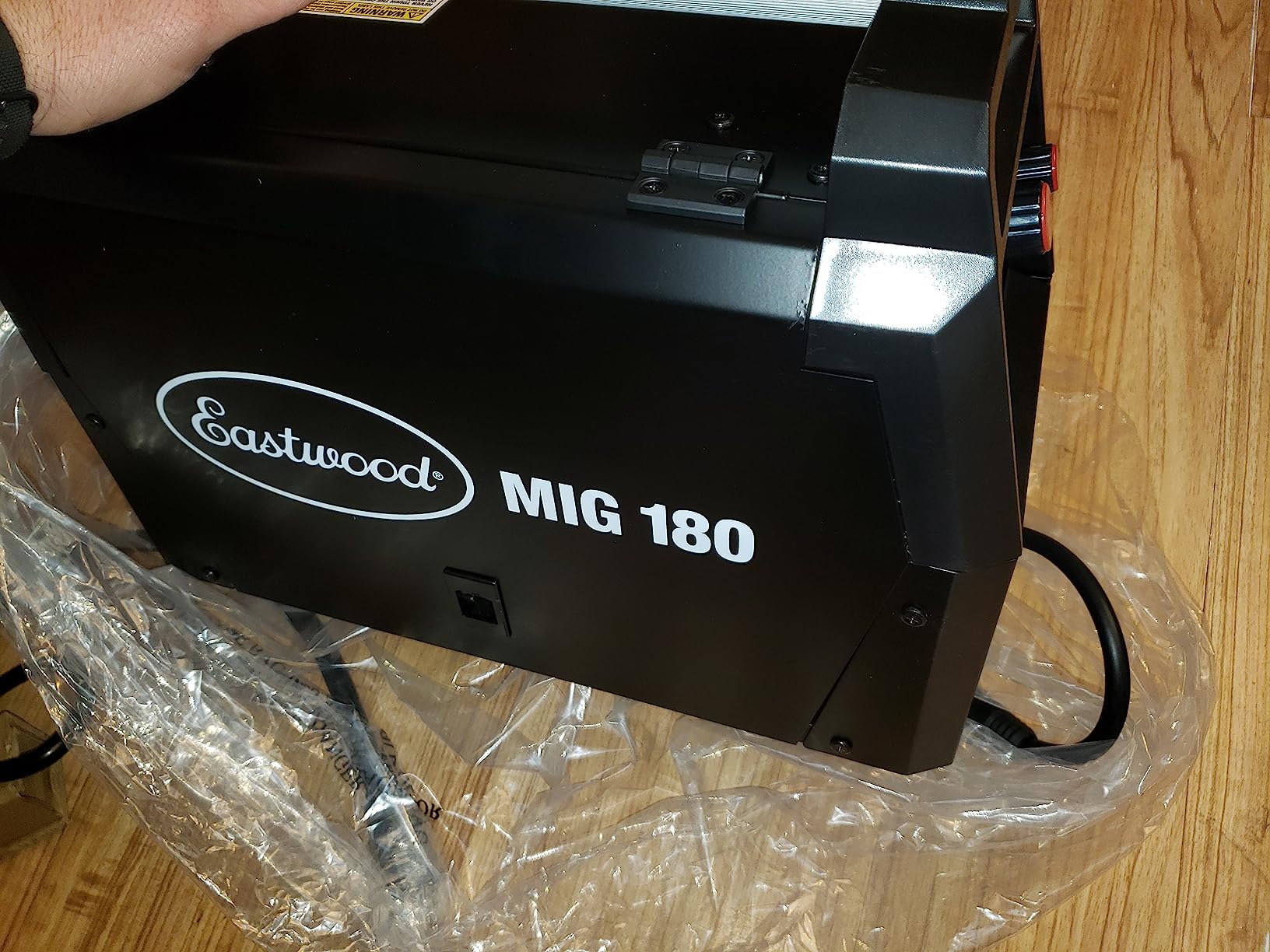 Eastwood 140 Amp 120V MIG Welder Machine for Sheet Metal and Thin Steel Welding | Portable Welding Machine with Gas Regulator and Hose | Perfect for Beginners and DIY Light Metal Fab Projects - Customer Photo 3