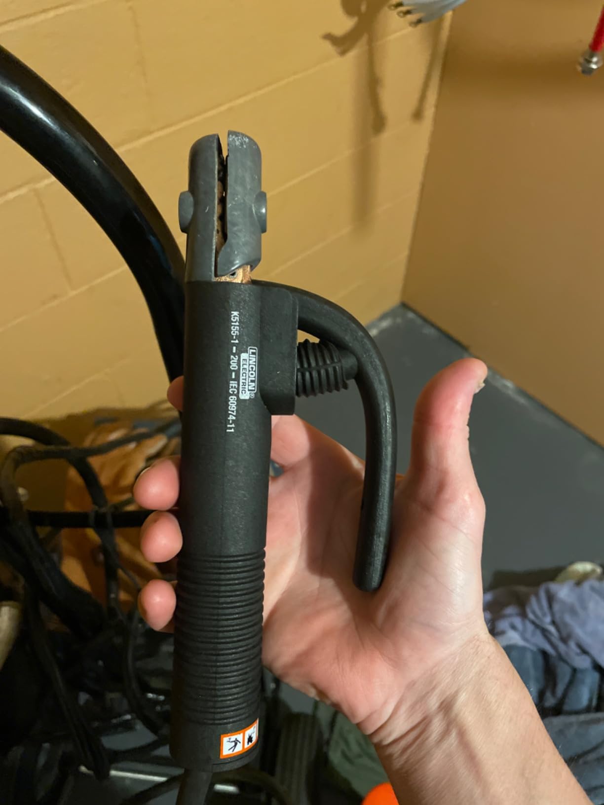 Lincoln Electric Industrial 250 Amp Electrode Holder - K5155-1 - Customer Photo 1