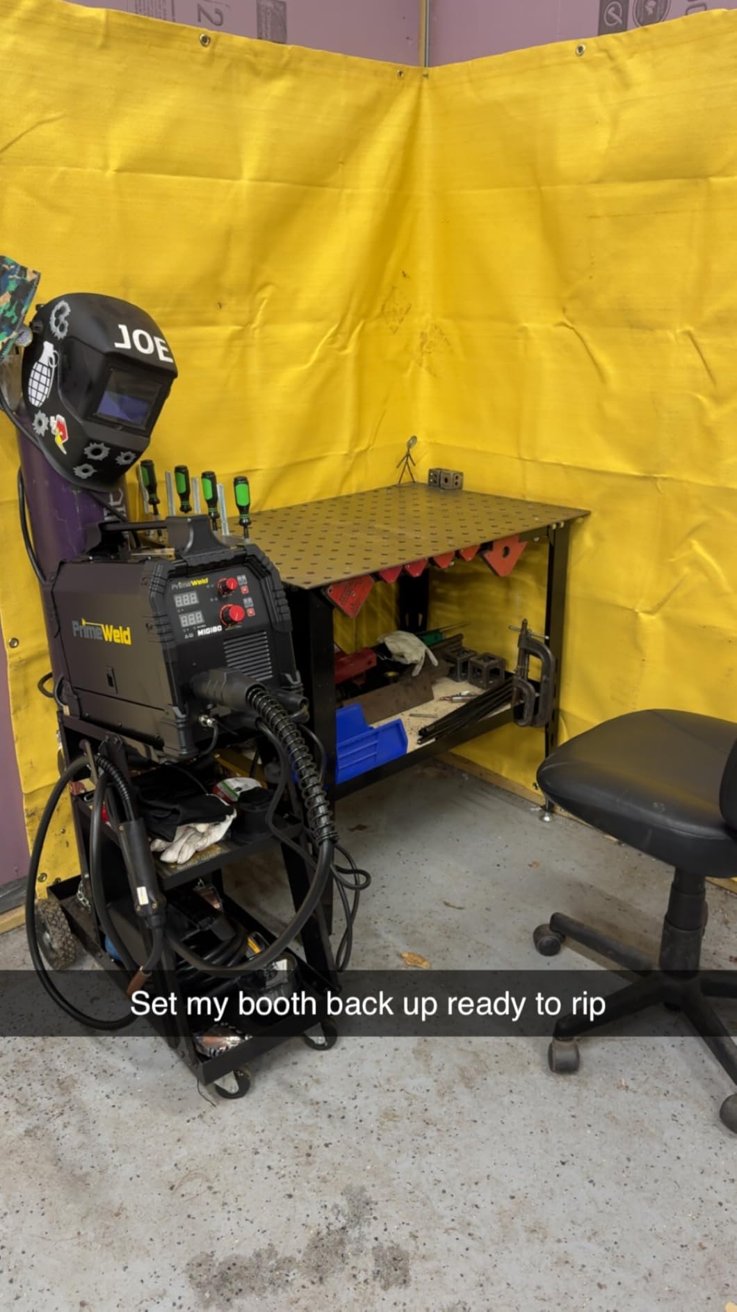 PrimeWeld MIG180 Mig Welder, 180 Amp Wire Feed Welding Machine With Dual Voltage 220v, 110v - Customer Photo 2