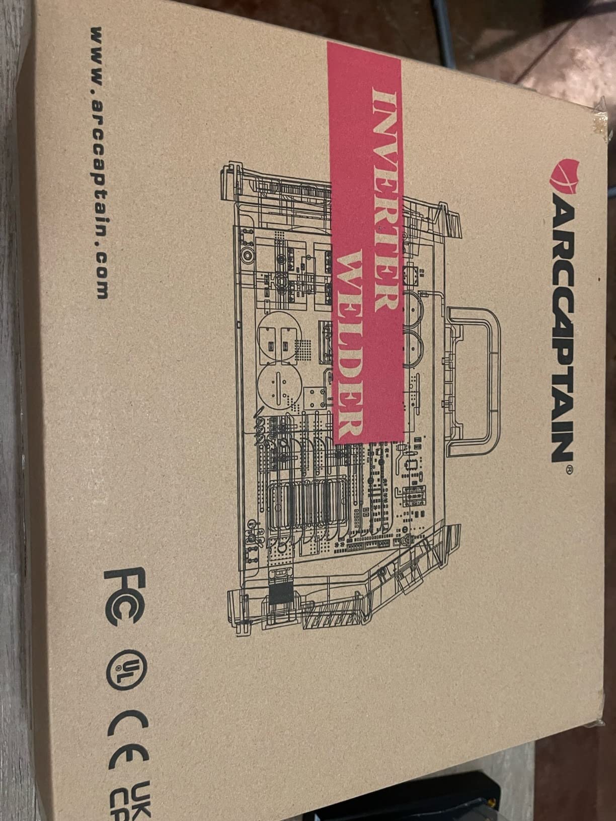 ARCCAPTAIN Stick Welder, [Large LED Display] 200A ARC/Lift TIG Welding Machine with Synergic Control, IGBT Inverter 110V/220V Portable MMA Welder Machine with Hot Start, Arc force and Anti-Stick - Customer Photo 1