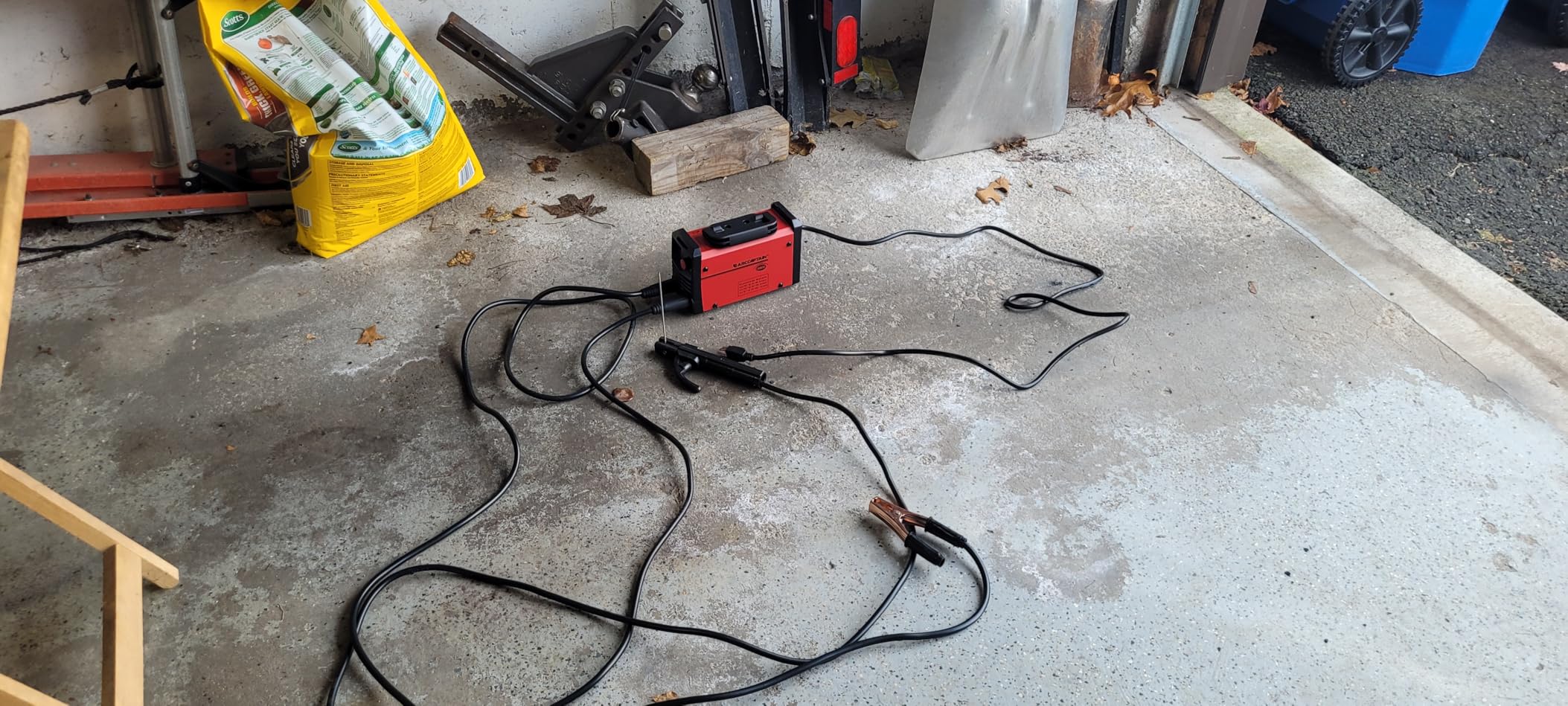 ARCCAPTAIN Stick Welder, [Large LED Display] 200A ARC/Lift TIG Welding Machine with Synergic Control, IGBT Inverter 110V/220V Portable MMA Welder Machine with Hot Start, Arc force and Anti-Stick - Customer Photo 3