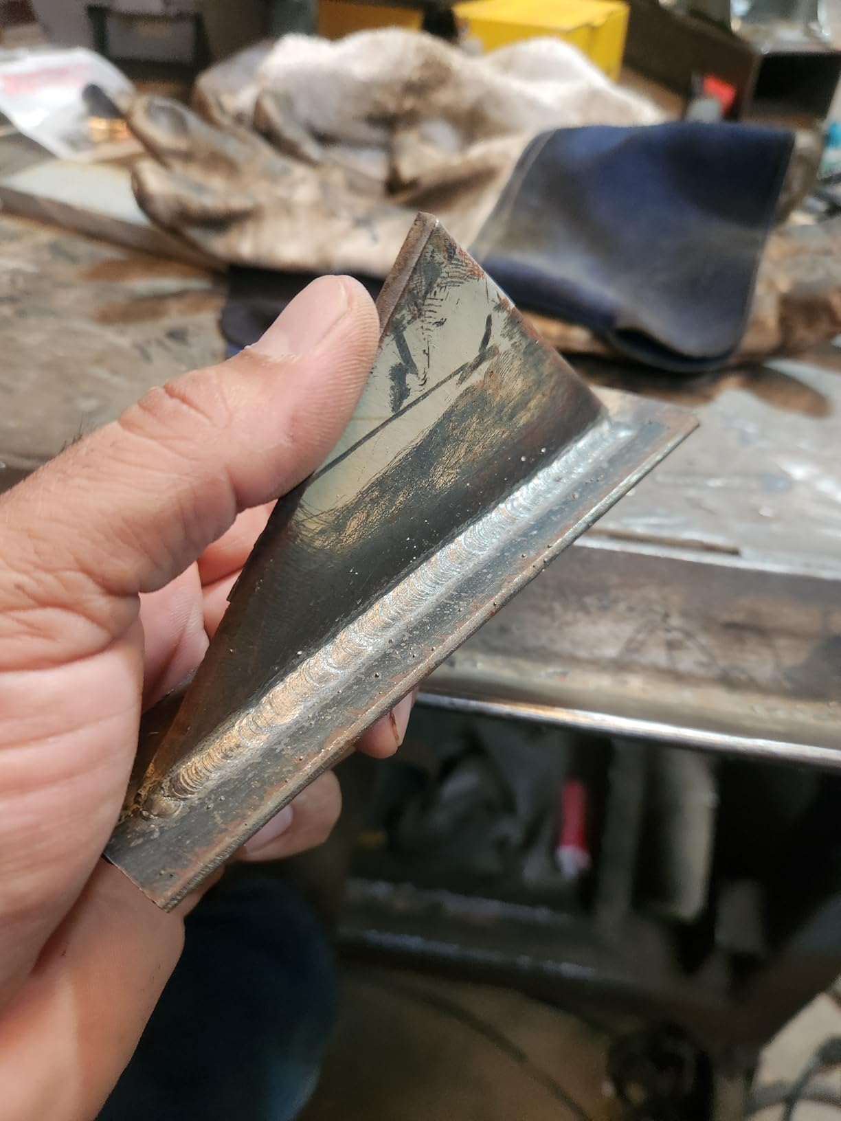 ARCCAPTAIN Flux Core Welding Wire .030, E71T-GS Mig Welding Wire 2-Pound Spool Gasless Mild Carbon Steel Compatible With Lincoln Miller Forney Harbor Welder - Customer Photo 3