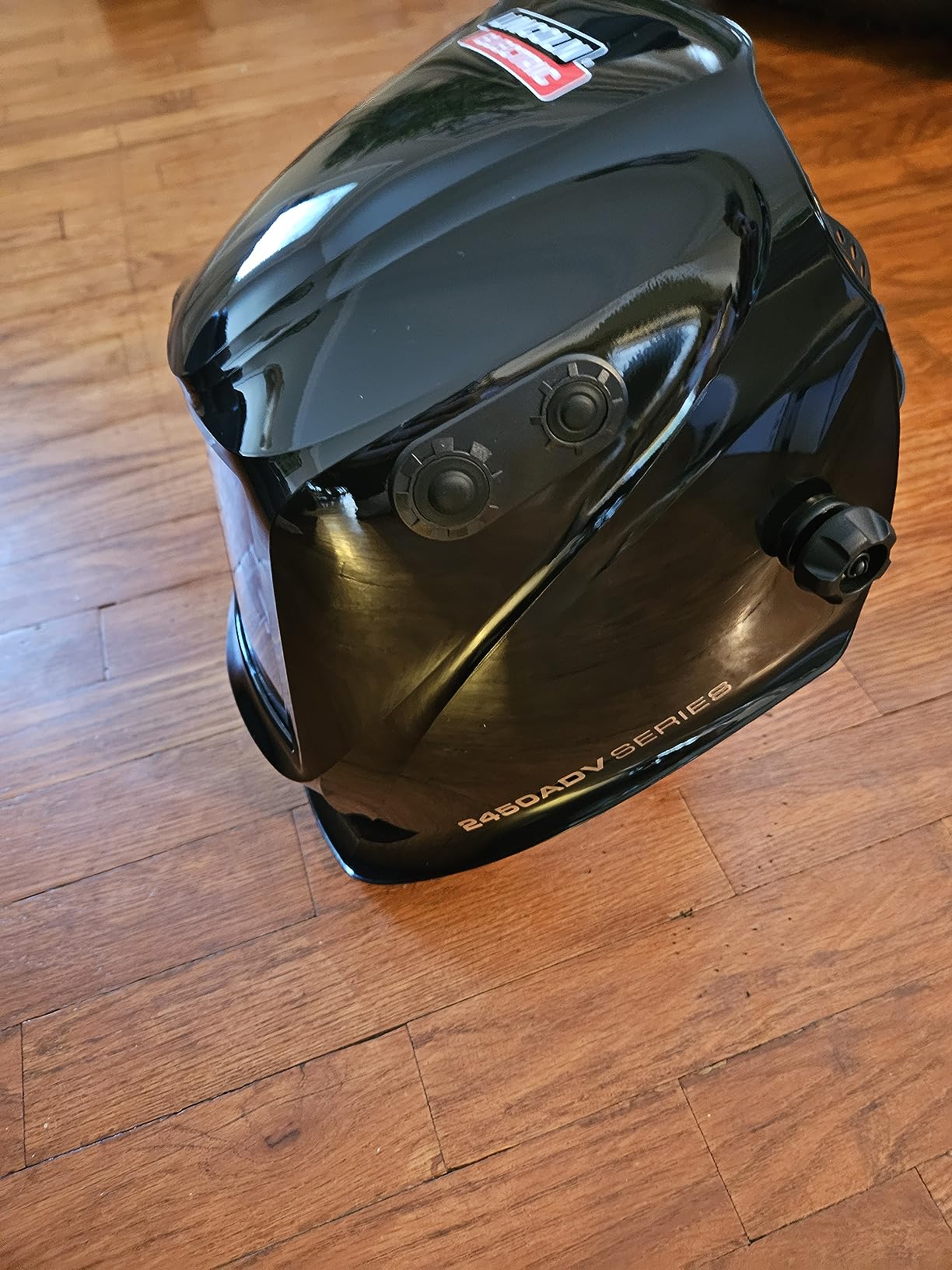 Lincoln Electric Viking 2450 ADV Series Black Welding Helmet - Integrated LED - K3028-5 - Customer Photo 1