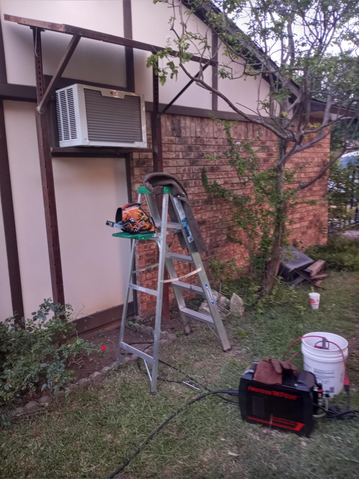 YESWELDER Plasma Cutter Welder Combo Gas MIG/Gasless MIG/Lift TIG/Stick/CUT 5 in 1 Welding Machine FIRSTESS MP200 Multi Process Welder - Customer Photo 3