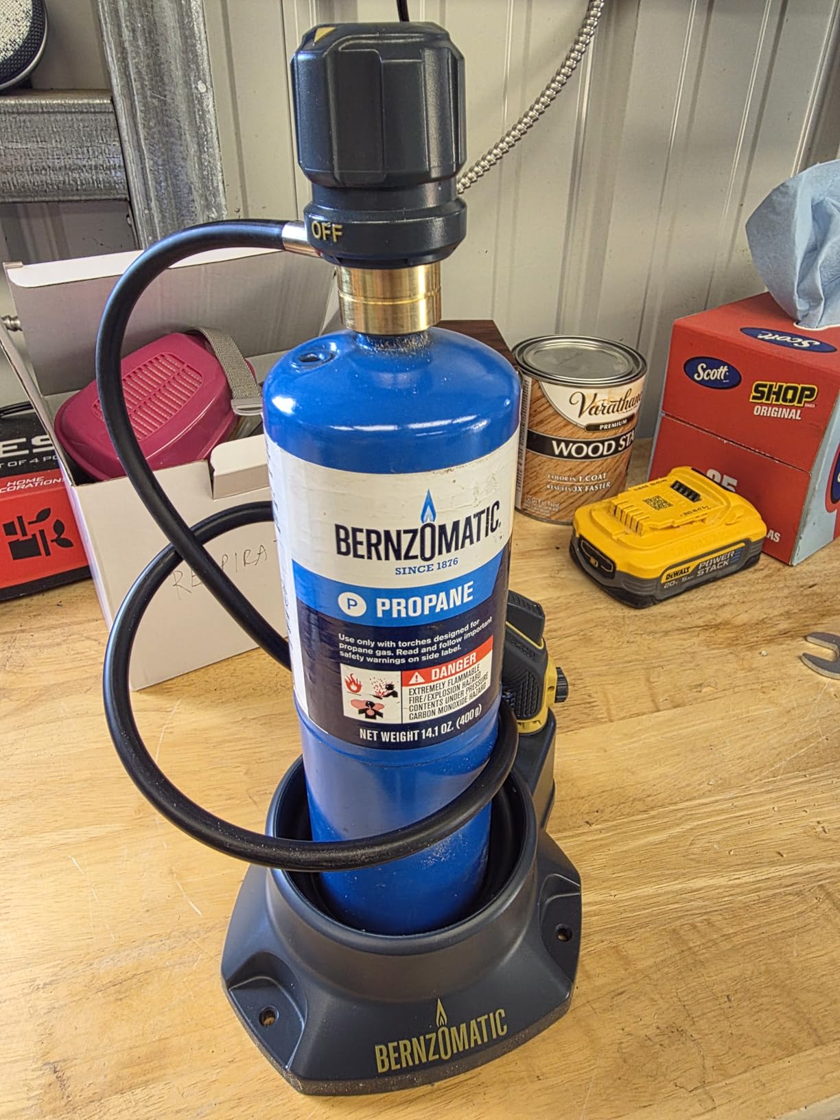 Bernzomatic FirePoint Creator Tool, Precision Flame Hand Torch for use with Bernzomatic MAP-Pro or Propane Fuel - Customer Photo 1