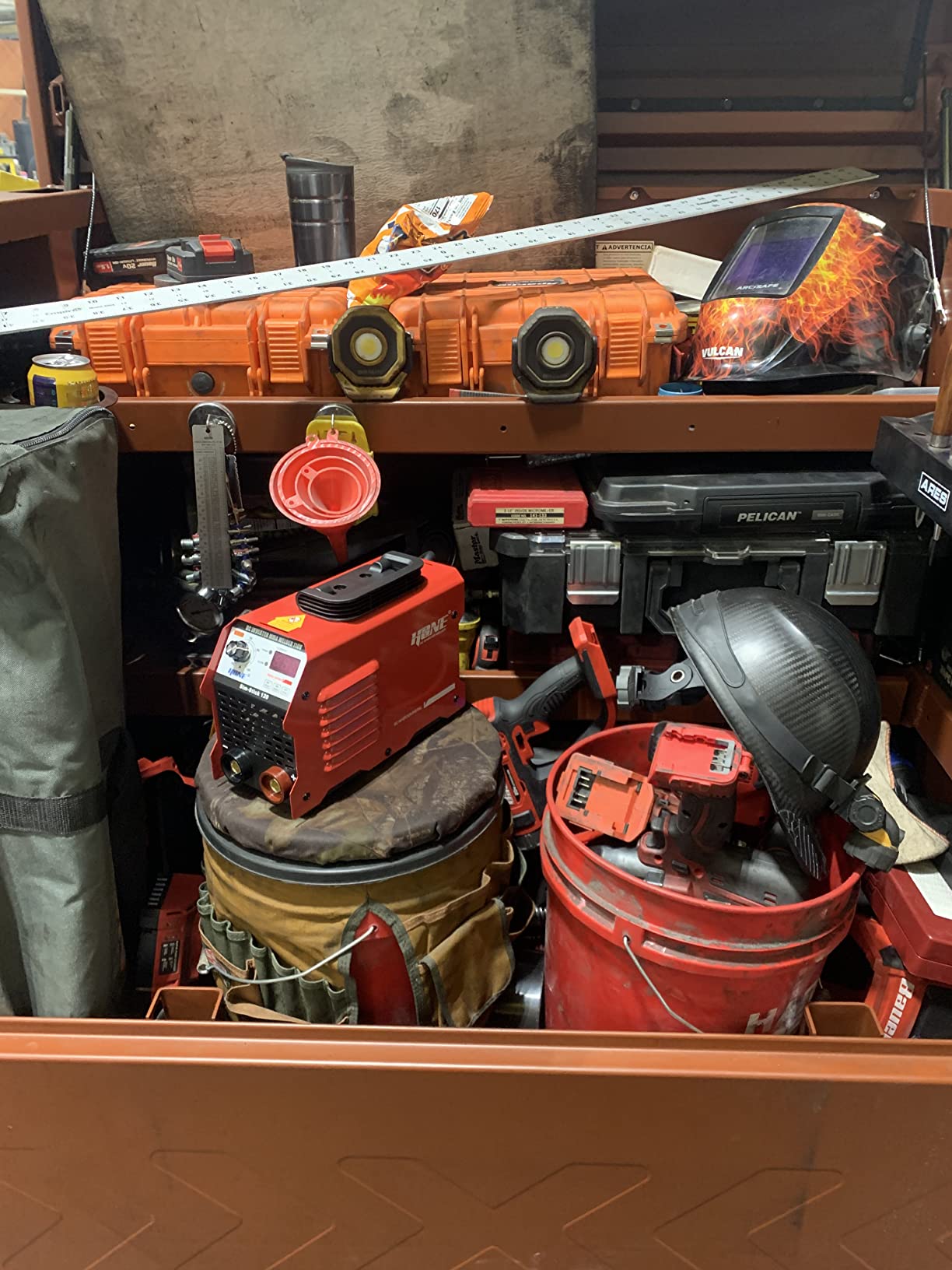 HONE Stick Welder 110V, Actual 120Amp Smart Hot Start Arc Force Anti-Stick Mini Portable Welding Machine, Digital IGBT Inverter LCD Display ARC Welder, High Efficiency for Welding Rod 1/16-1/8-Inch - Customer Photo 1