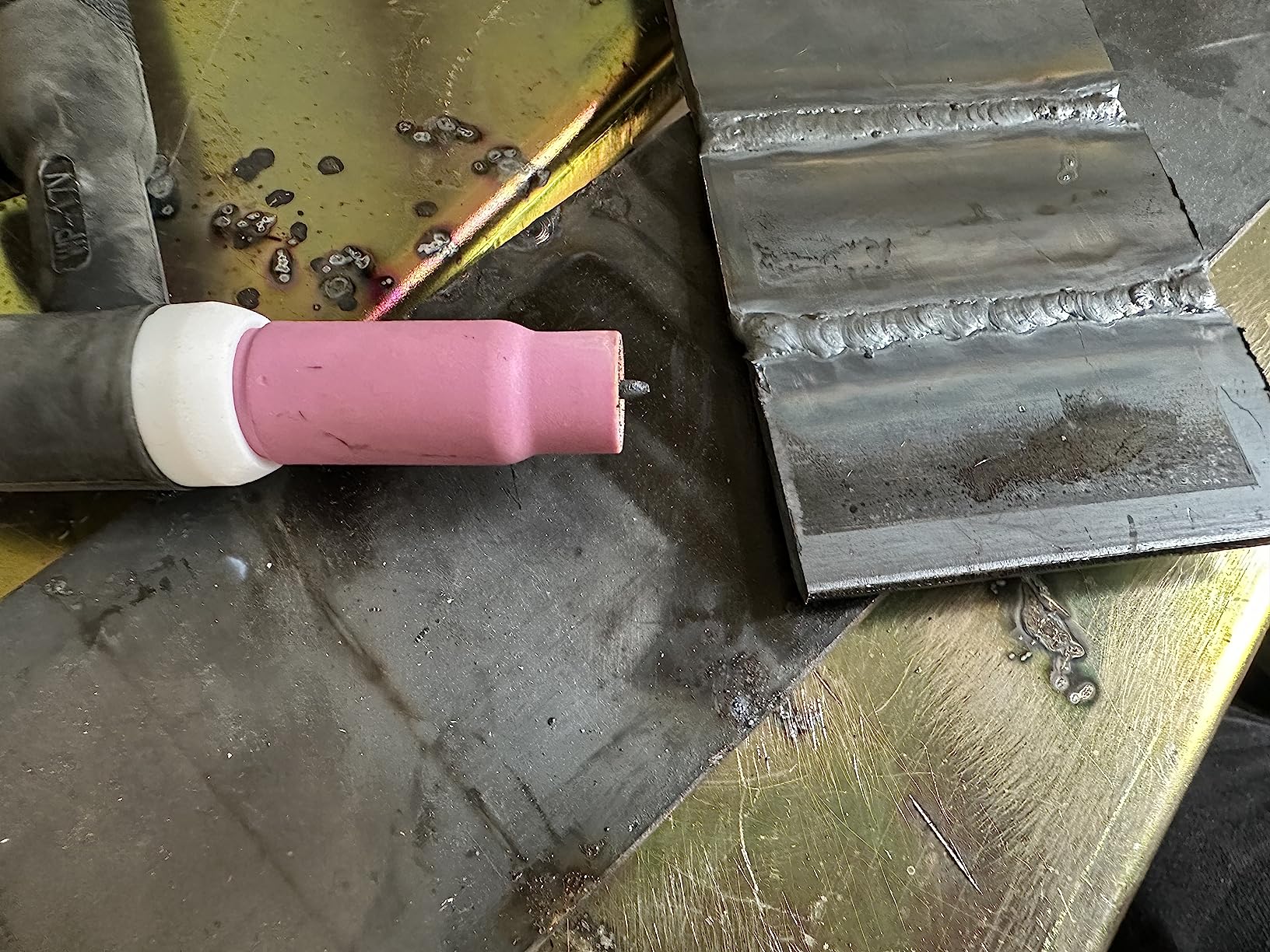 YESWELDER 200A AC/DC Aluminum Tig Welder with Pulse Large LED Display, Digital Inverter STICK/TIG 110/220V Dual Voltage TIG Welding Machine TIG-200P ACDC - Customer Photo 1