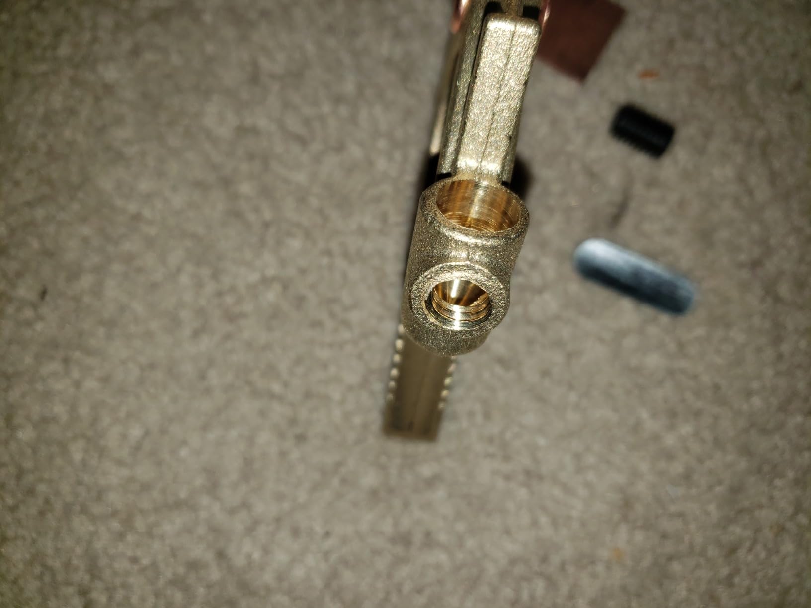 300-Amp T-Style Welding Ground Clamp Brass - Customer Photo 2