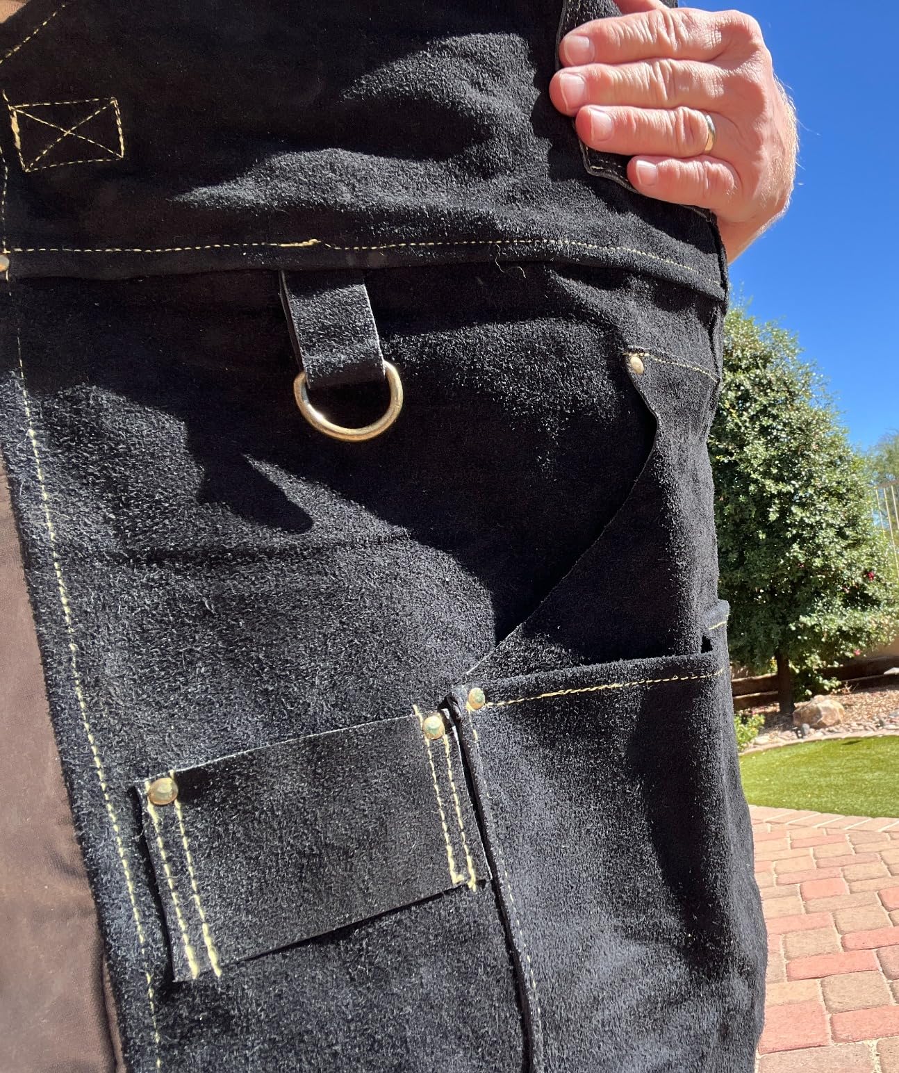 ARCCAPTAIN Leather Welding Work Apron 24