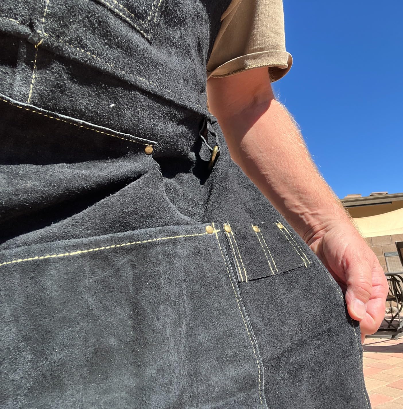 ARCCAPTAIN Leather Welding Work Apron 24