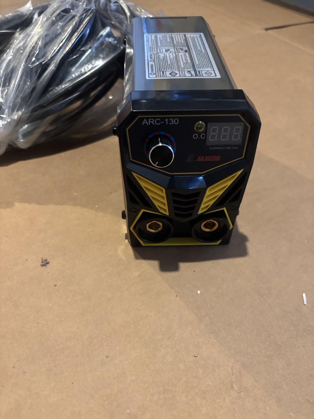 GZ GUOZHI Stick Welder 210Amp Large LED Display Digital Inverter IGBT Welding Machine,110V/220V Dual Voltage Hot Start Portable MMA ARC Welder Machine - Customer Photo 1