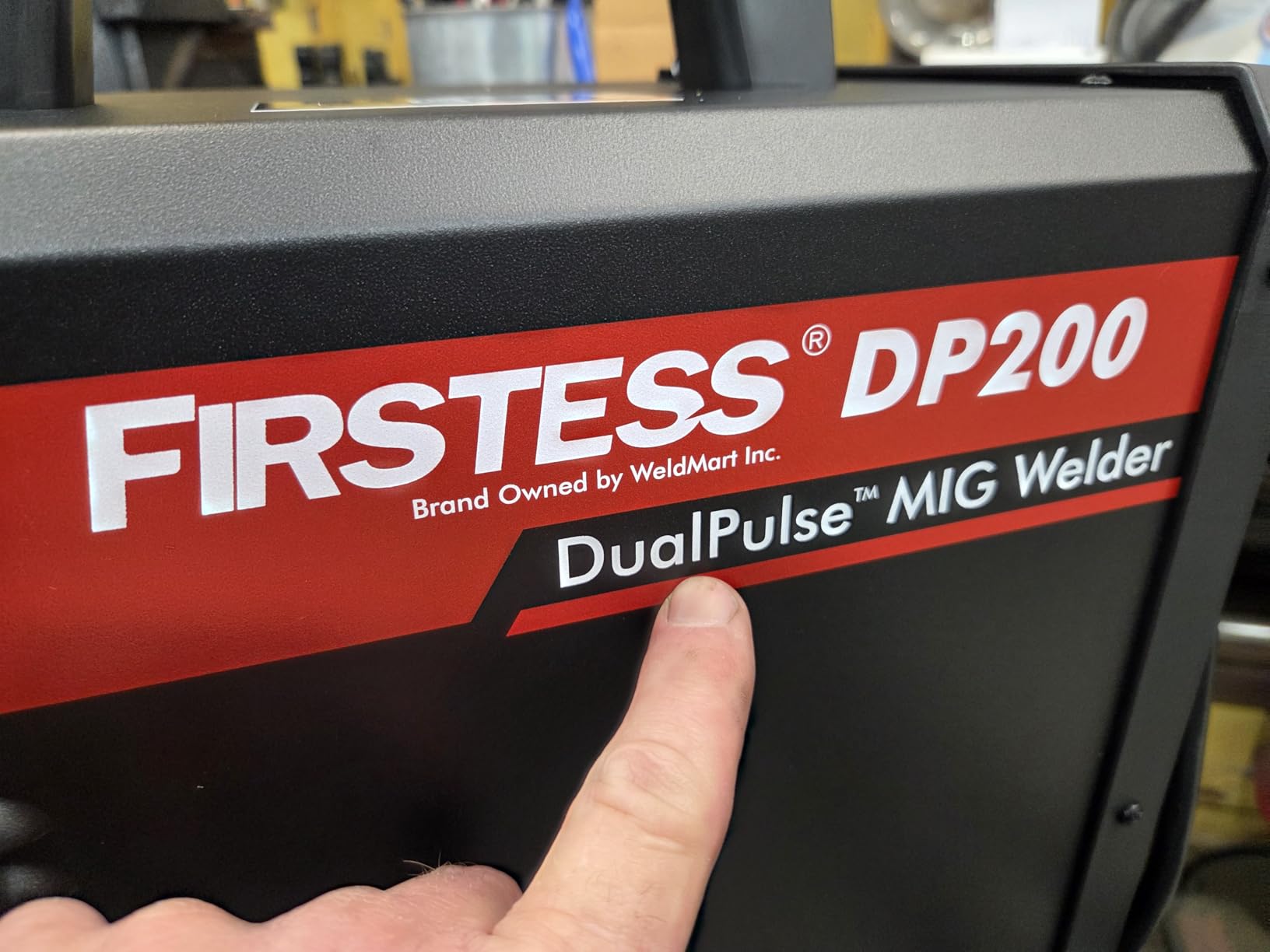 YESWELDER Firstess DP200 Dual Pulse,7-Inch LCD Screen 120/240V Dual Voltage MIG Welder,MIG/Pulsed MIG/Flux Core/Spool Gun MIG/Lift TIG/Stick Multiprocess Welding Machine - Customer Photo 2