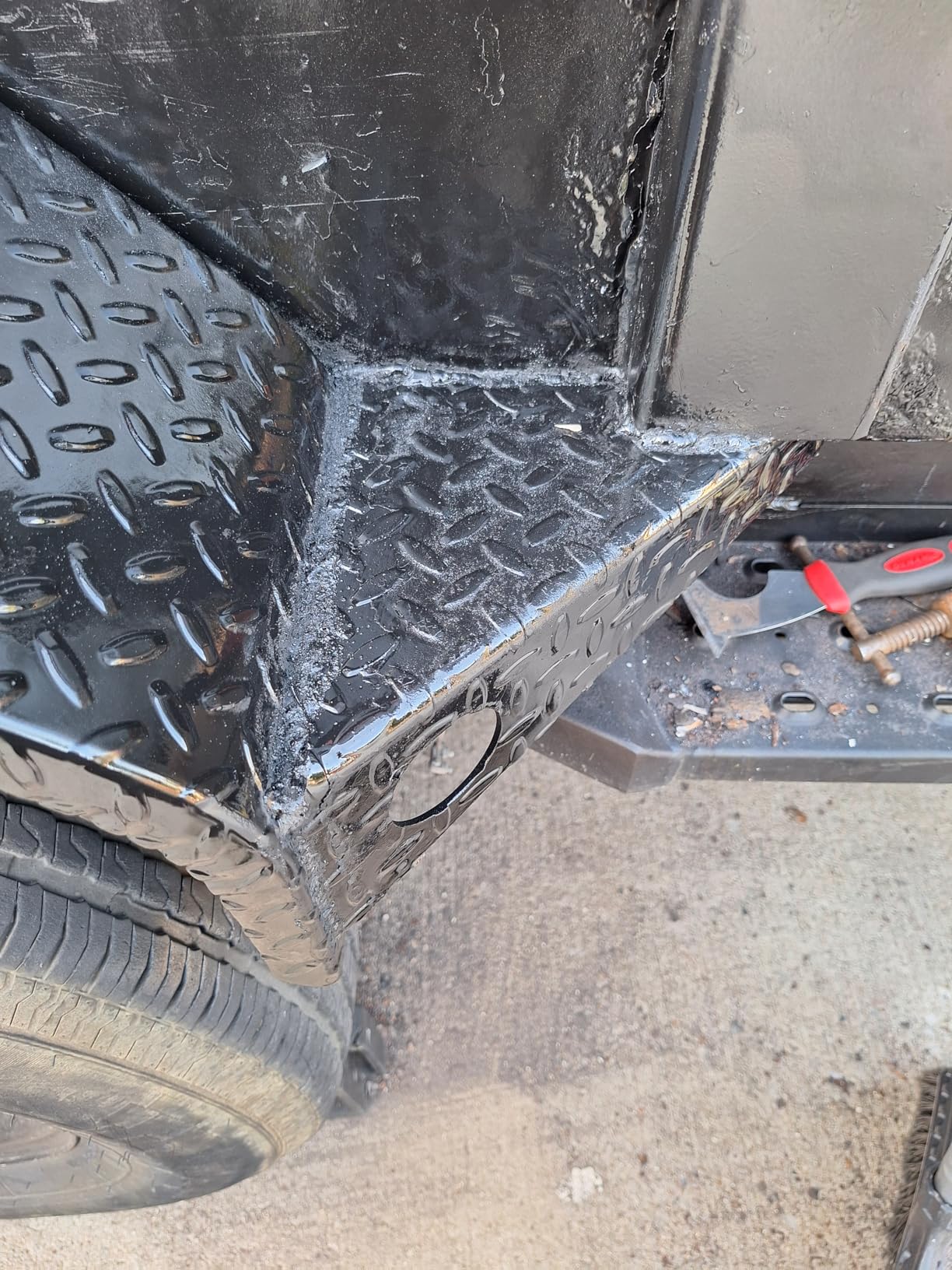 ARCCAPTAIN 6-in-1 Aluminum MIG Welder, 200A Welding Machine 110V/220V, Flux Core MIG/Gas MIG/Lift TIG/Stick Welding/Spool Gun MIG/Spot Multiprocess Welder with Synergy, Ideal for Beginner - Customer Photo 1