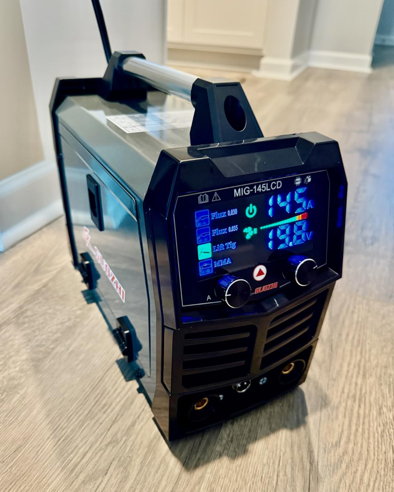 GZ GUOZHI 145A MIG Welder, 3 in 1 Welder FLUX MIG/Lift TIG/ARC Multi-Process Mig Welder, 110V Welding Machine, Flux Core Welder Welder Machine 110v with LCD Large Screen Customer Review GZ GUOZHI 145A MIG Welder, 3 in 1 Welder FLUX MIG/Lift TIG/ARC Multi-Process Mig Welder, 110V Welding Machine, Flux Core Welder Welder Machine 110v with LCD Large Screen - Customer Photo 2
